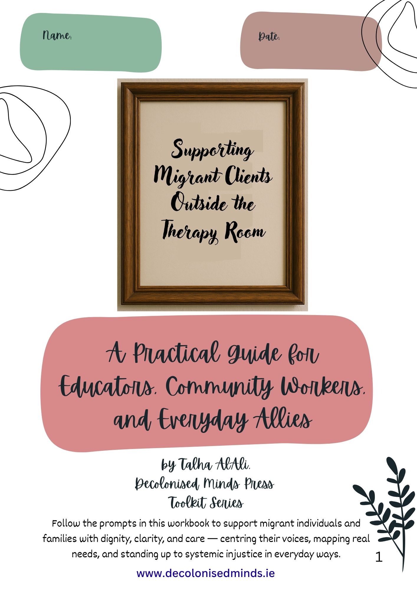 Supporting Migrant Clients Outside the Therapy Room - Workbook