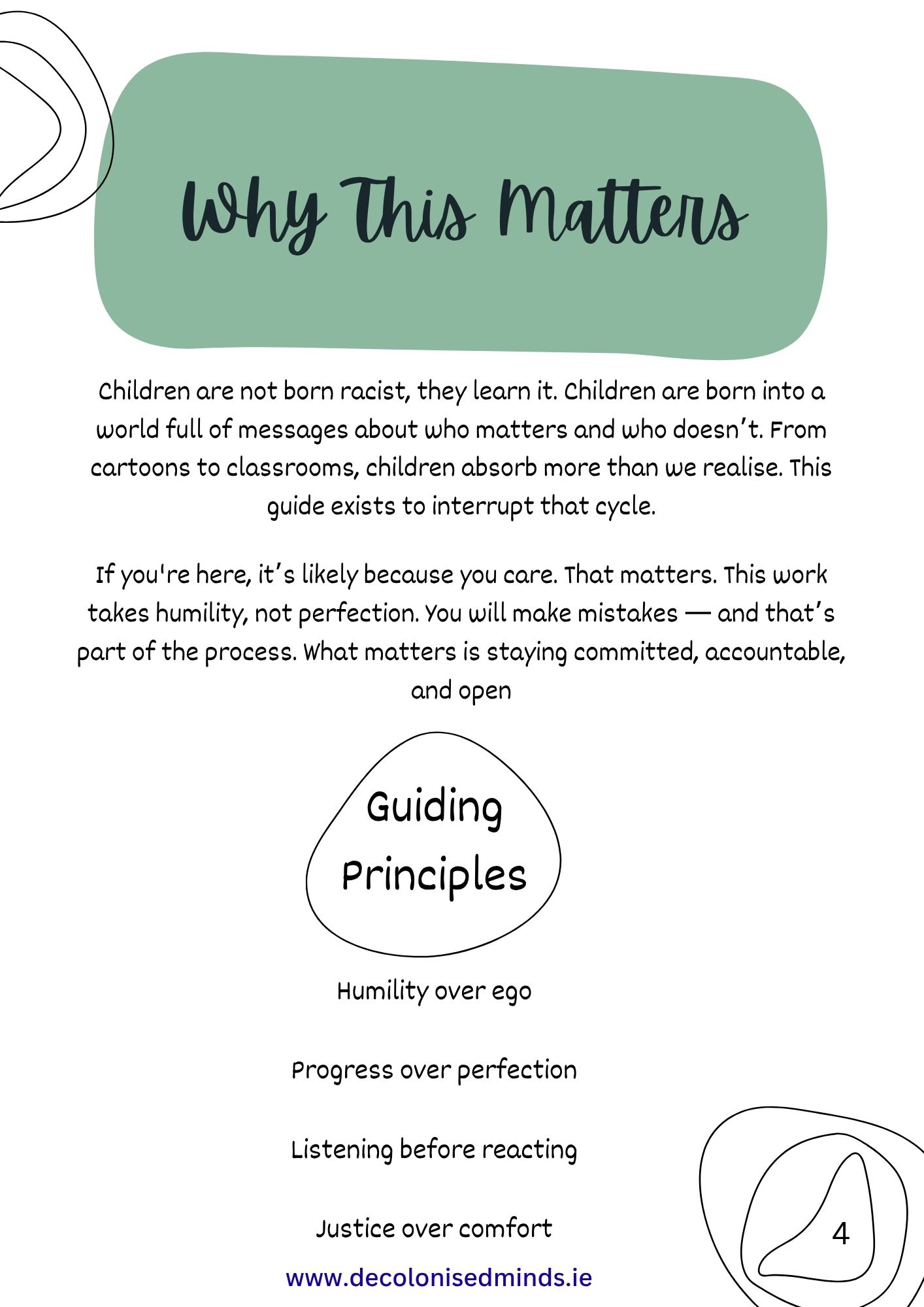 How NOT to Raise A Racist Child - Workbook