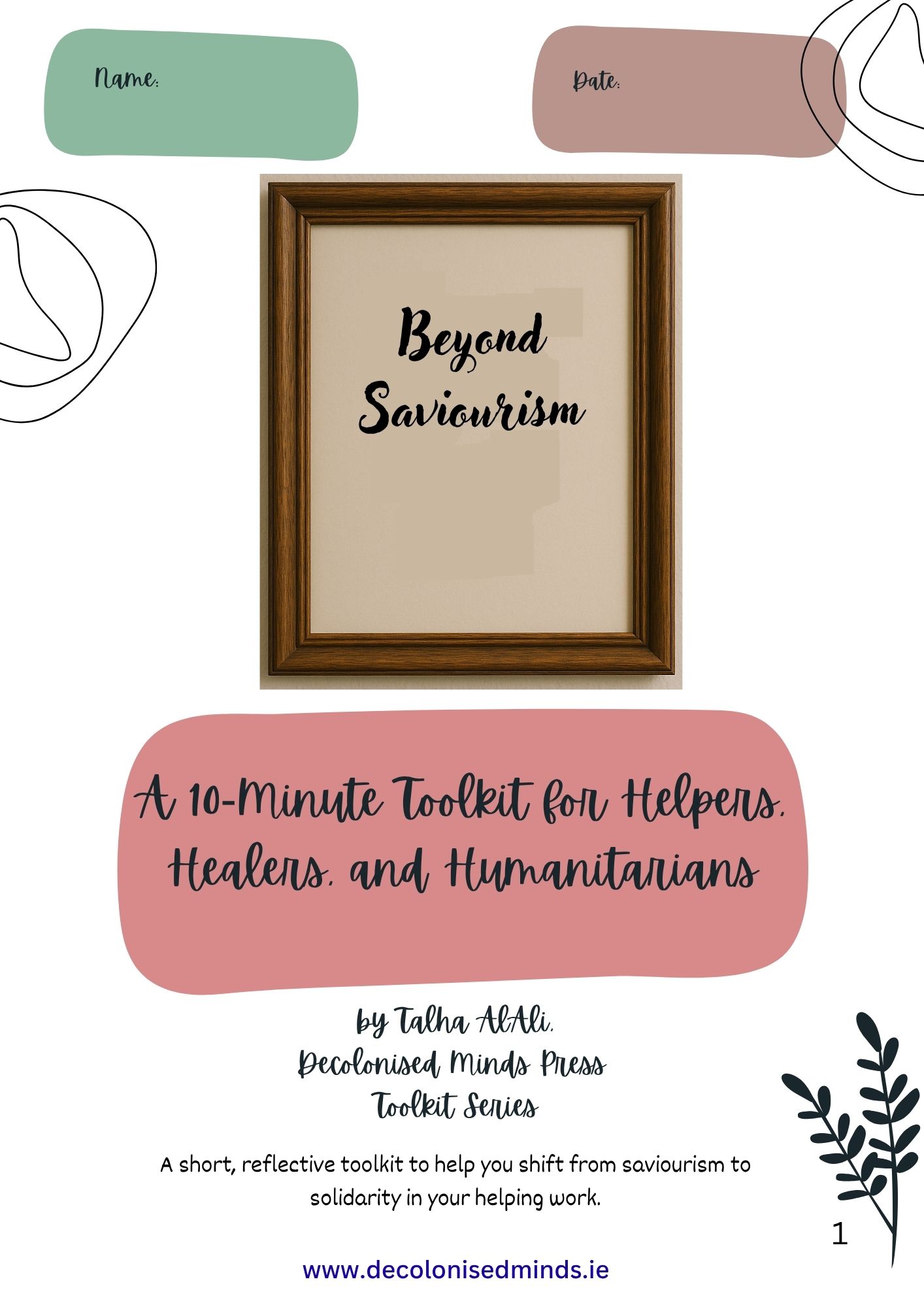 Beyond Saviourism