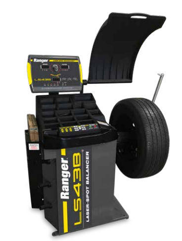 Balanceadora Ranger LS43B para auto y camioneta hasta llanta 43" 
