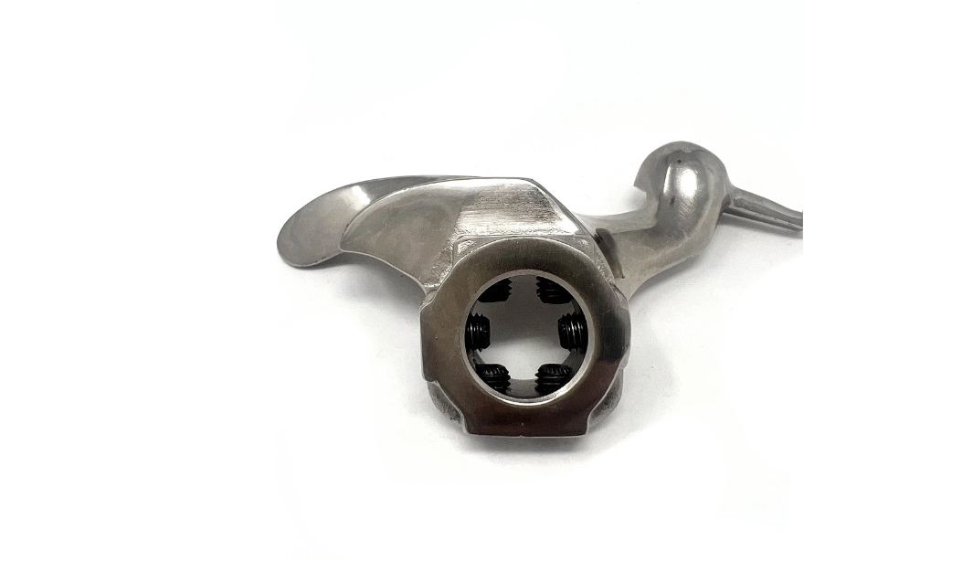 Cabezal de desmontaje 184387 de montura Corghi/Hunter/Cemb/Coats/Early Hoffman (tornillo de fijación lateral)