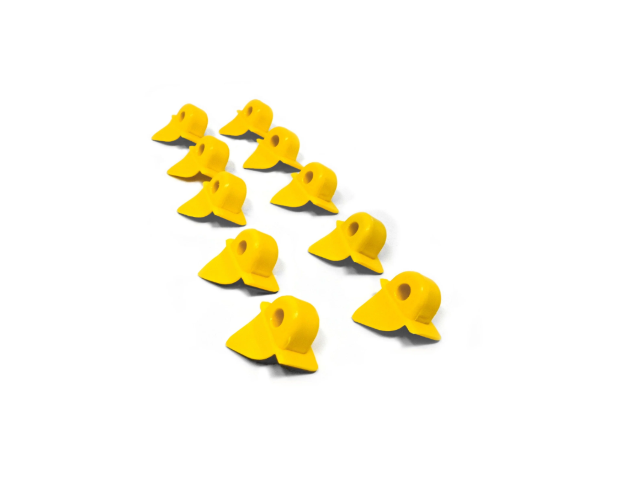 Insertos de cabeza  25434 de metal amarillos Corghi/Coats - Paquete de 10 8-11100106, 100106