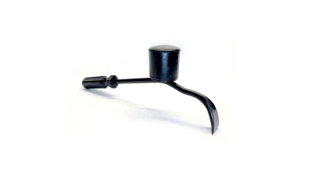 Martillo y alicates KEN-31568 con cabeza de goma para tapacubos