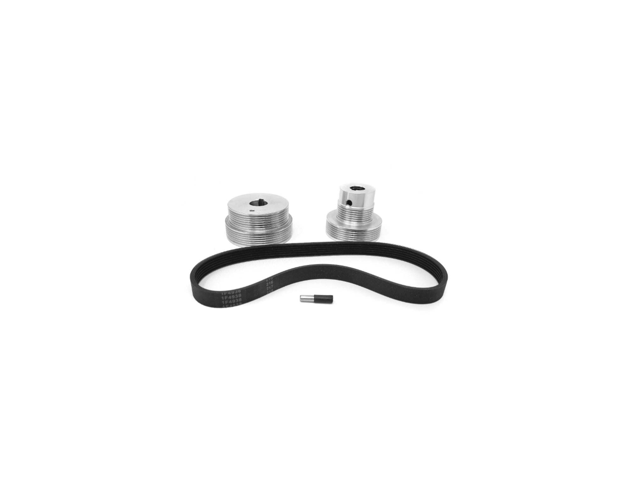 Juego de poleas de aluminio con correa 7175AL- Ammco
