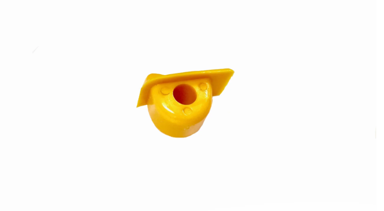 Inserto de nylon amarillo 24716 para abrigos / agujero redondo Corghi y otros