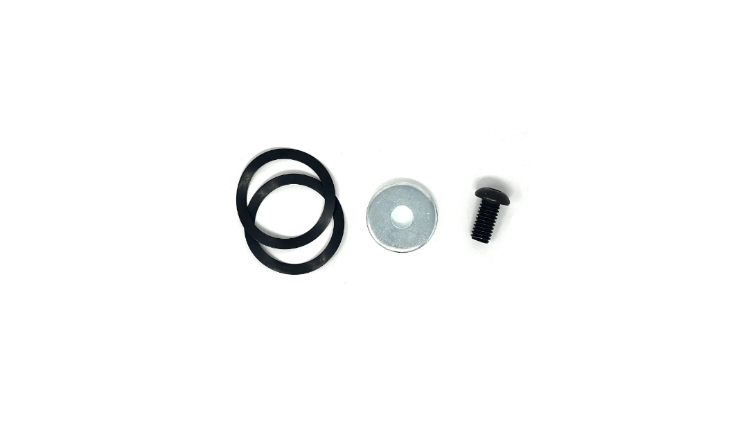 Kit de hardware para 84432SW – 3 arandelas (2 onduladas, 1 estándar), 1 perno