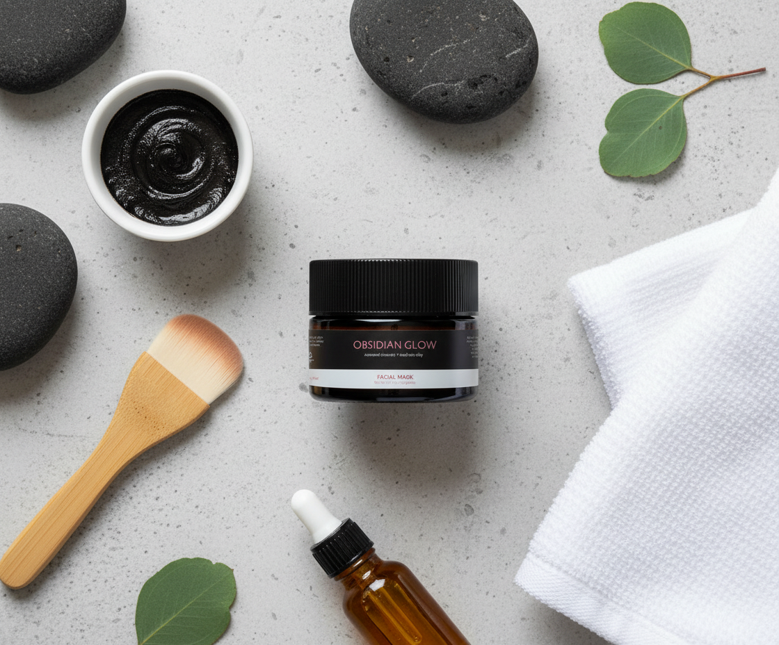 Obsidian Glow | Detox Face Mask
