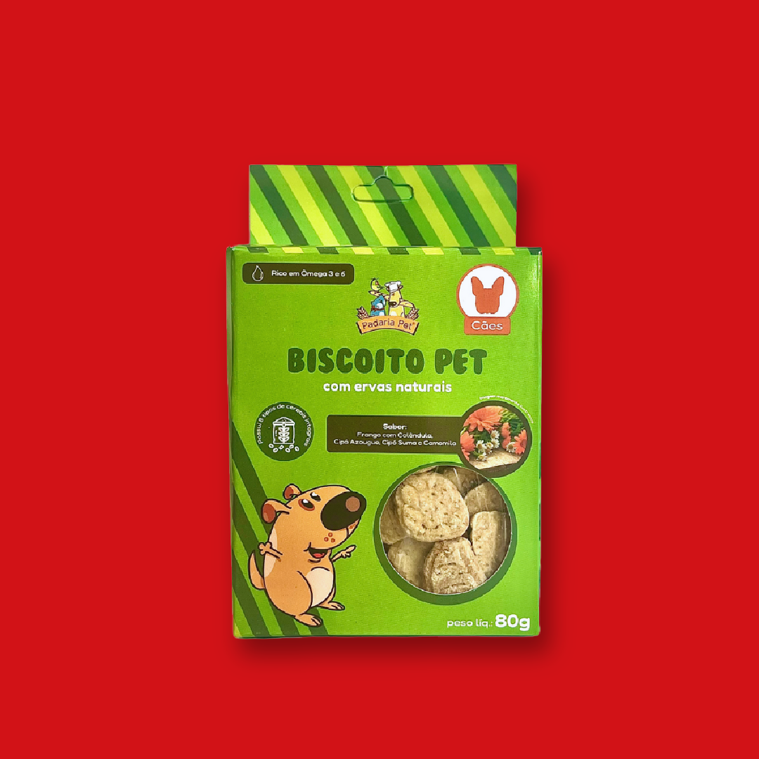 Biscoito Pet para Cães e Gatos