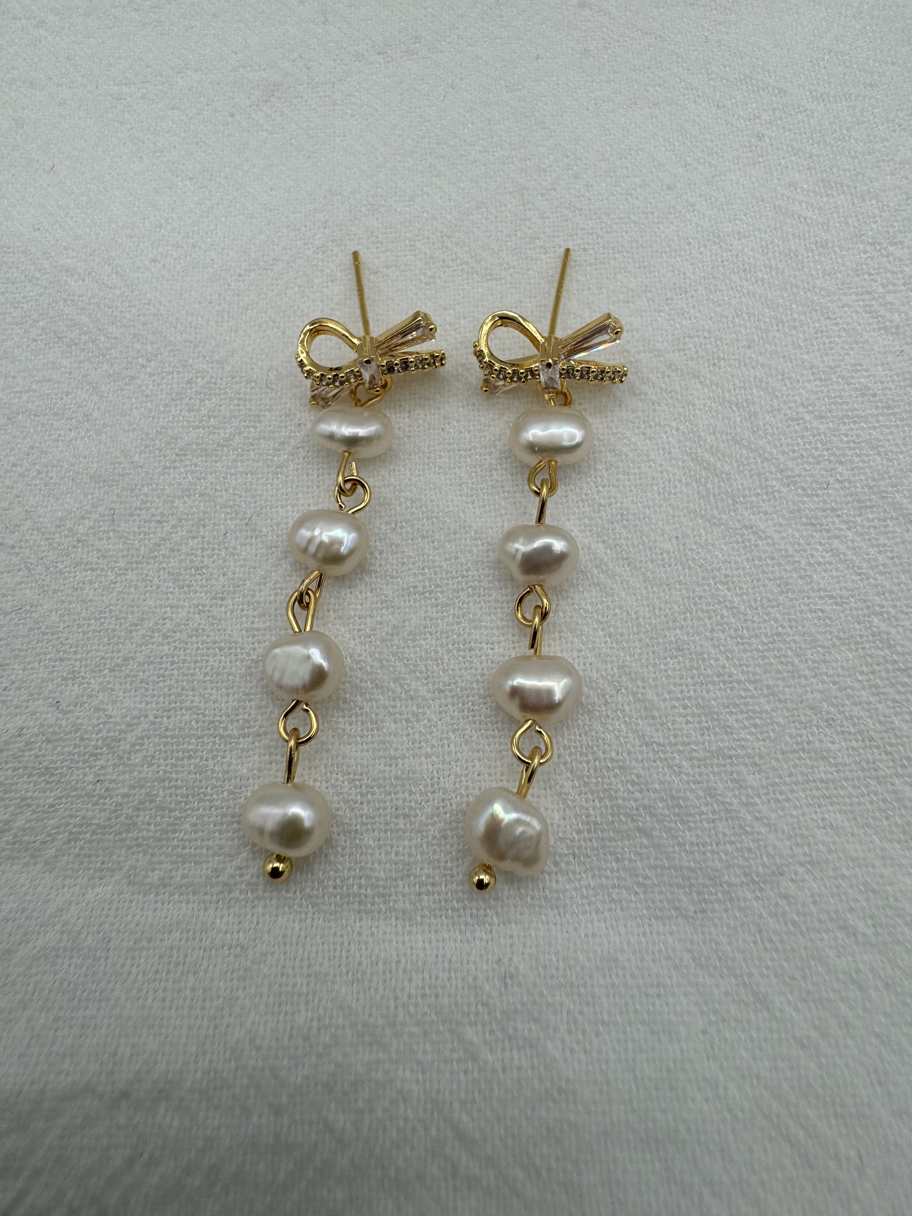 Elegant Pearl Drop Earrings