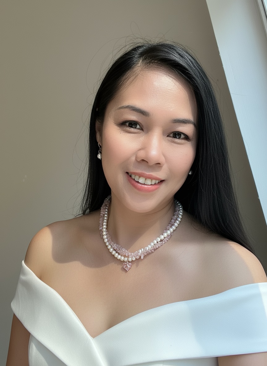 Elegant Pear, Pink Crystal and Pink Quartz Necklace