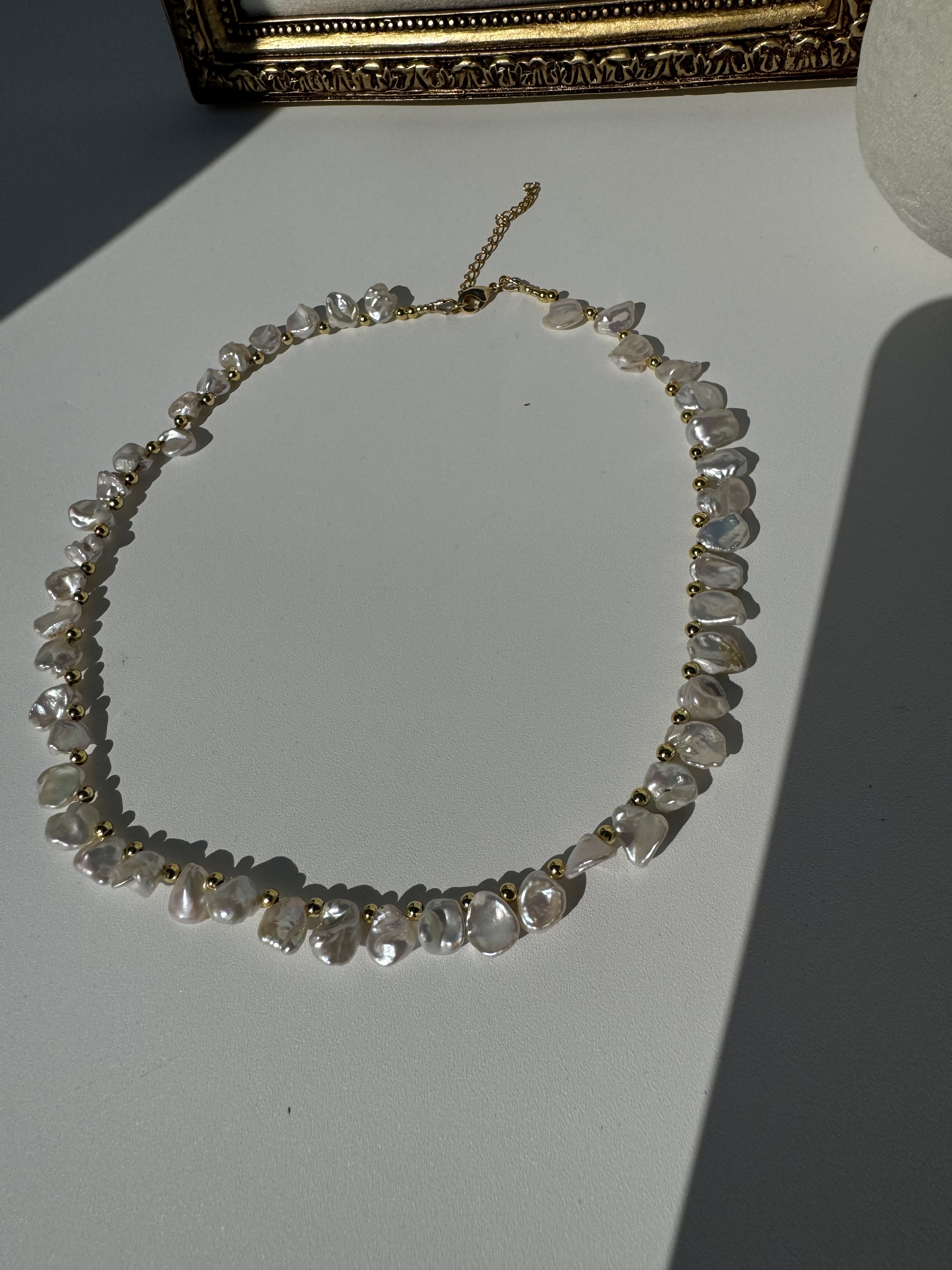 Keshi Pearl Necklace