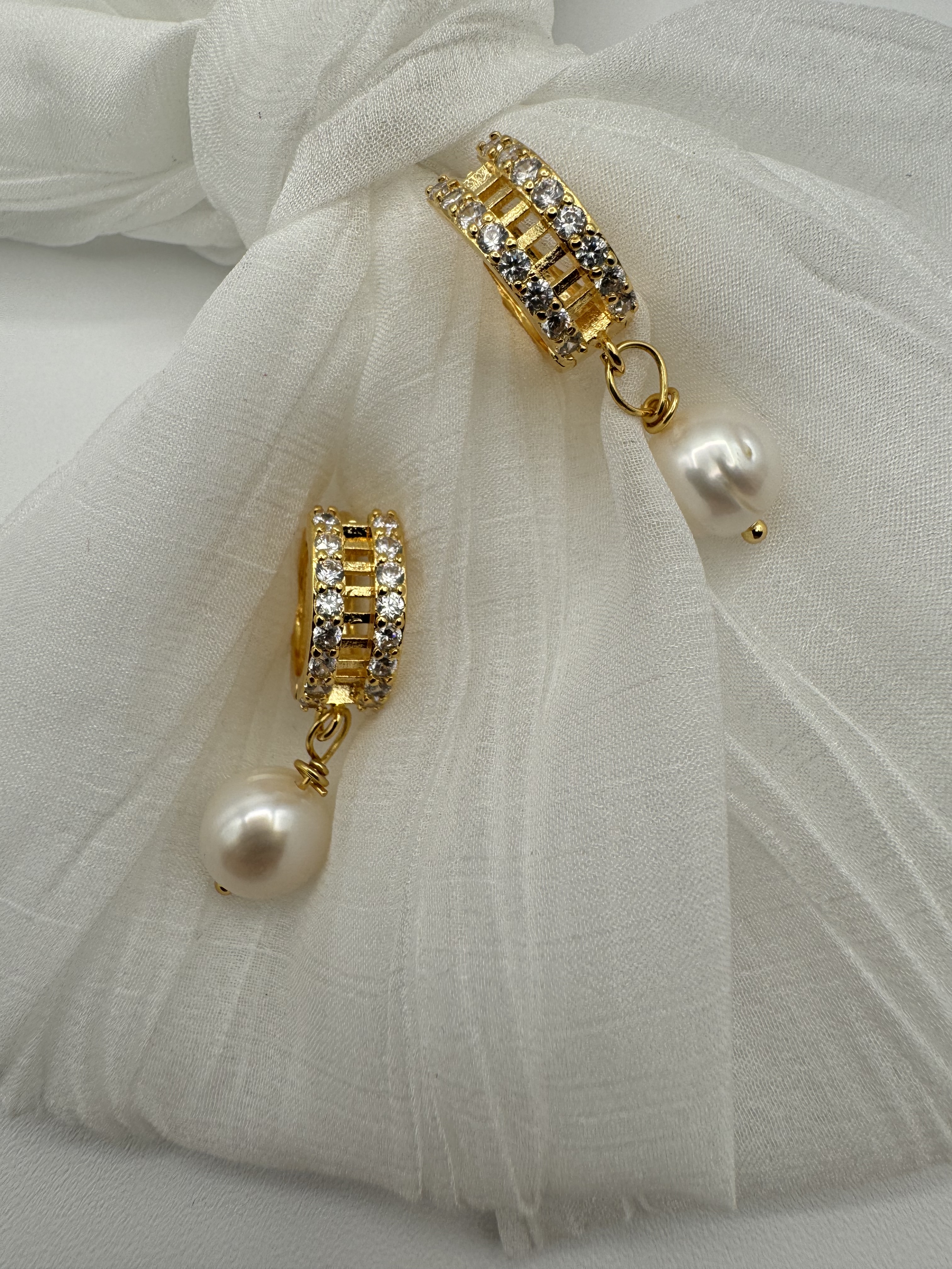 Elegant Pearl Drop Earrings