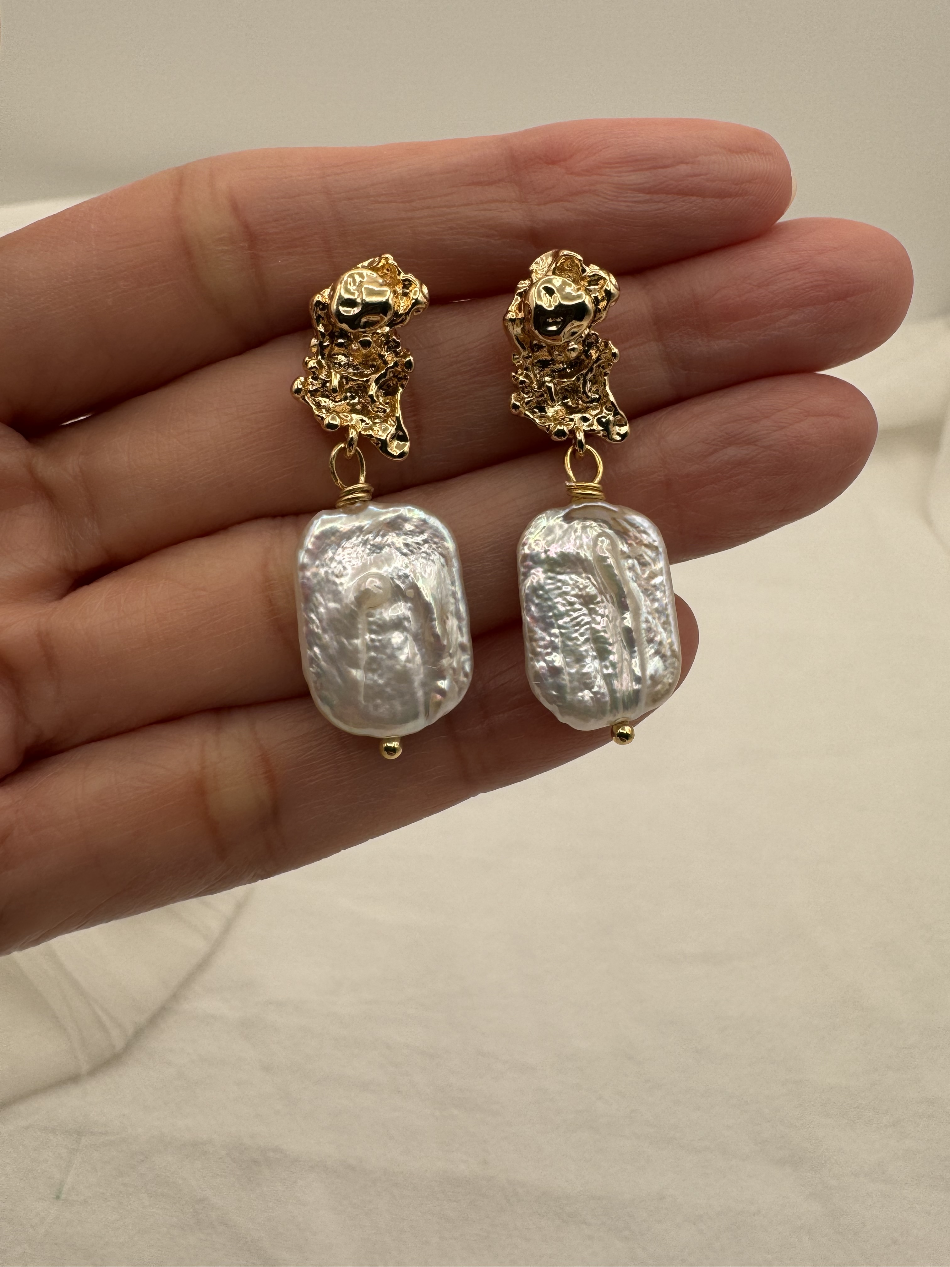 Baroque Pearl Earrings