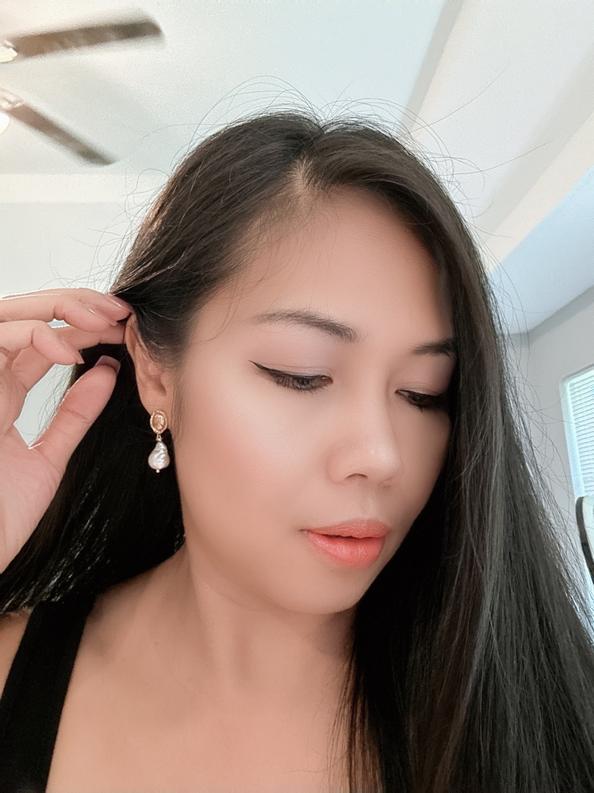 Baroque Pearl Drop Earrings