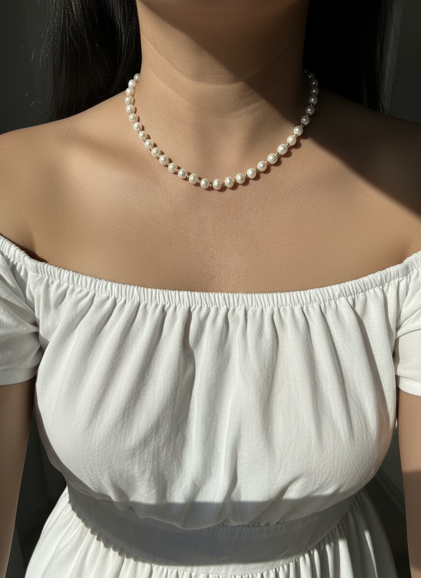 Elegant Pearl Necklace
