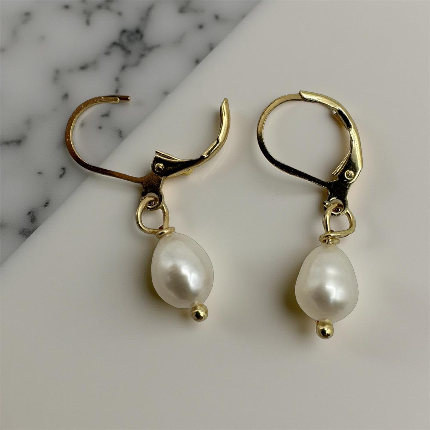 Pearl Drop Earrings