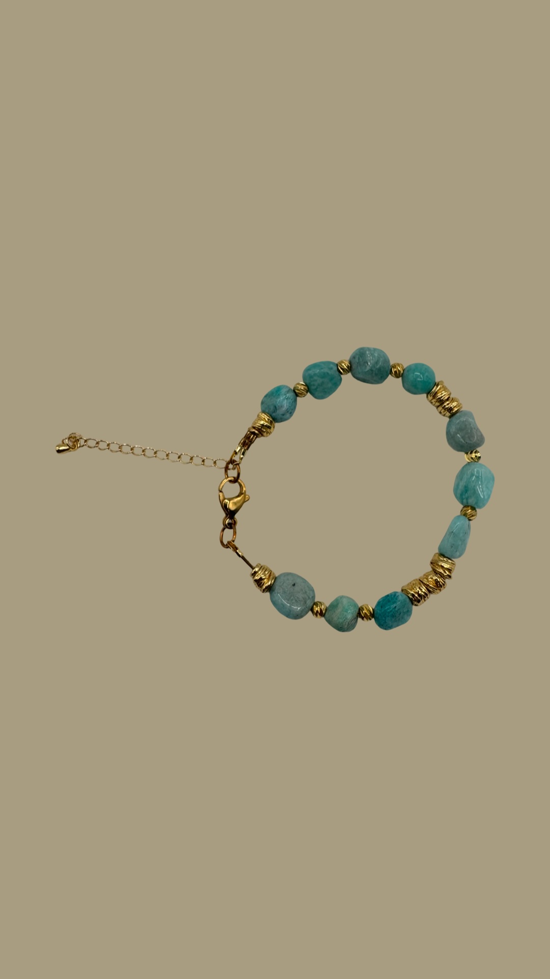 Natural Amazonite Gemstone Bracelet