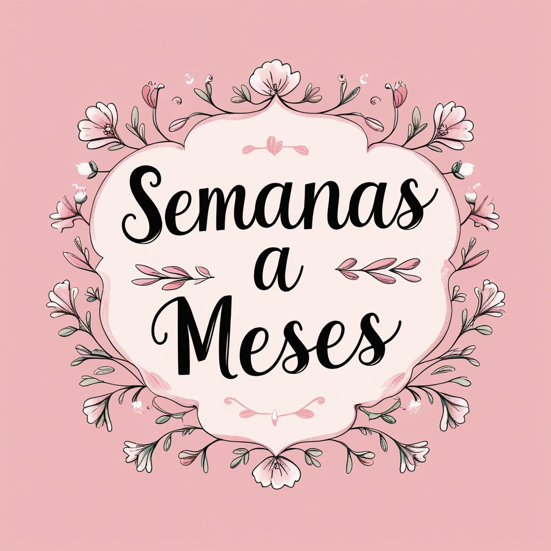 Semanas a meses 
