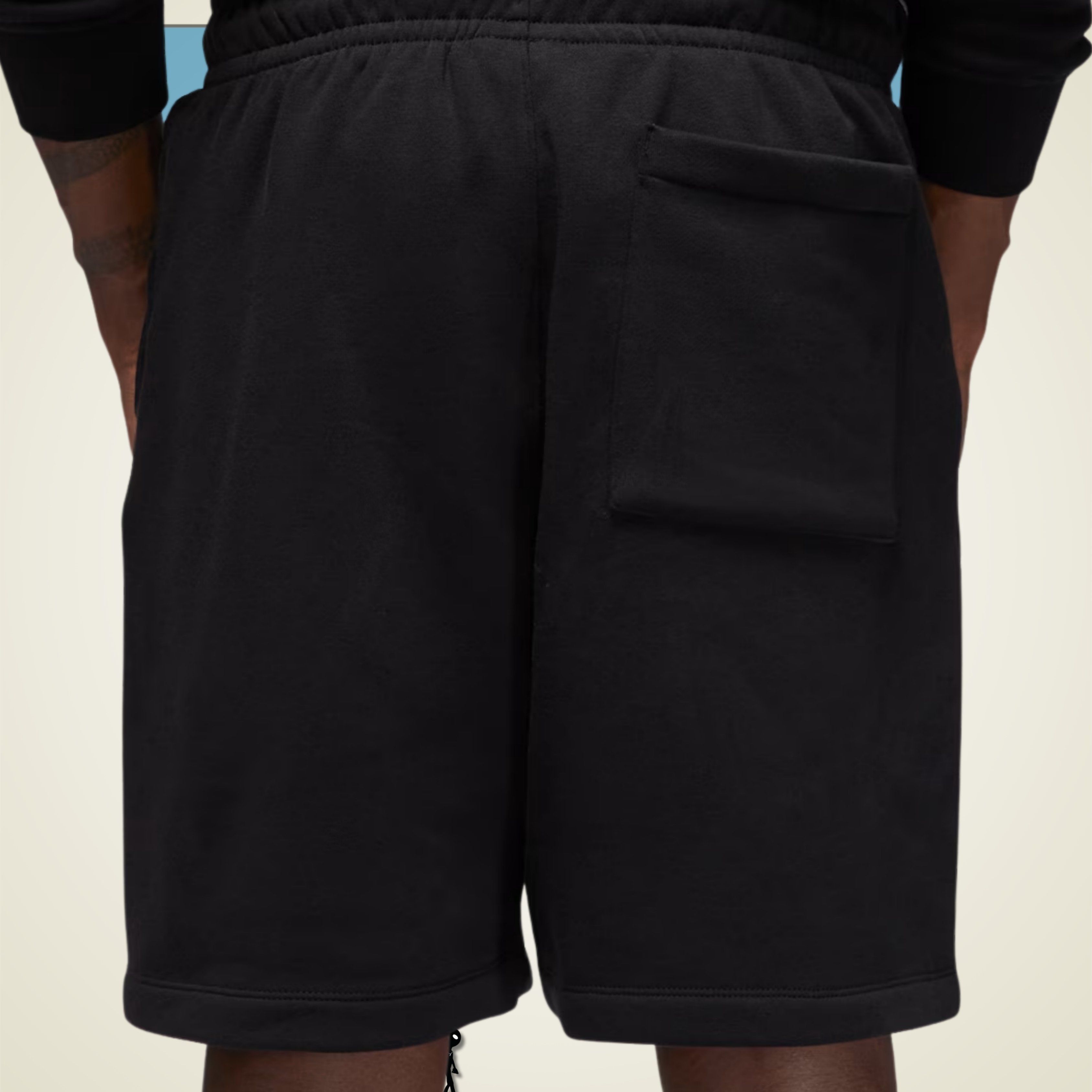 Short Jordan Fleece Negro
