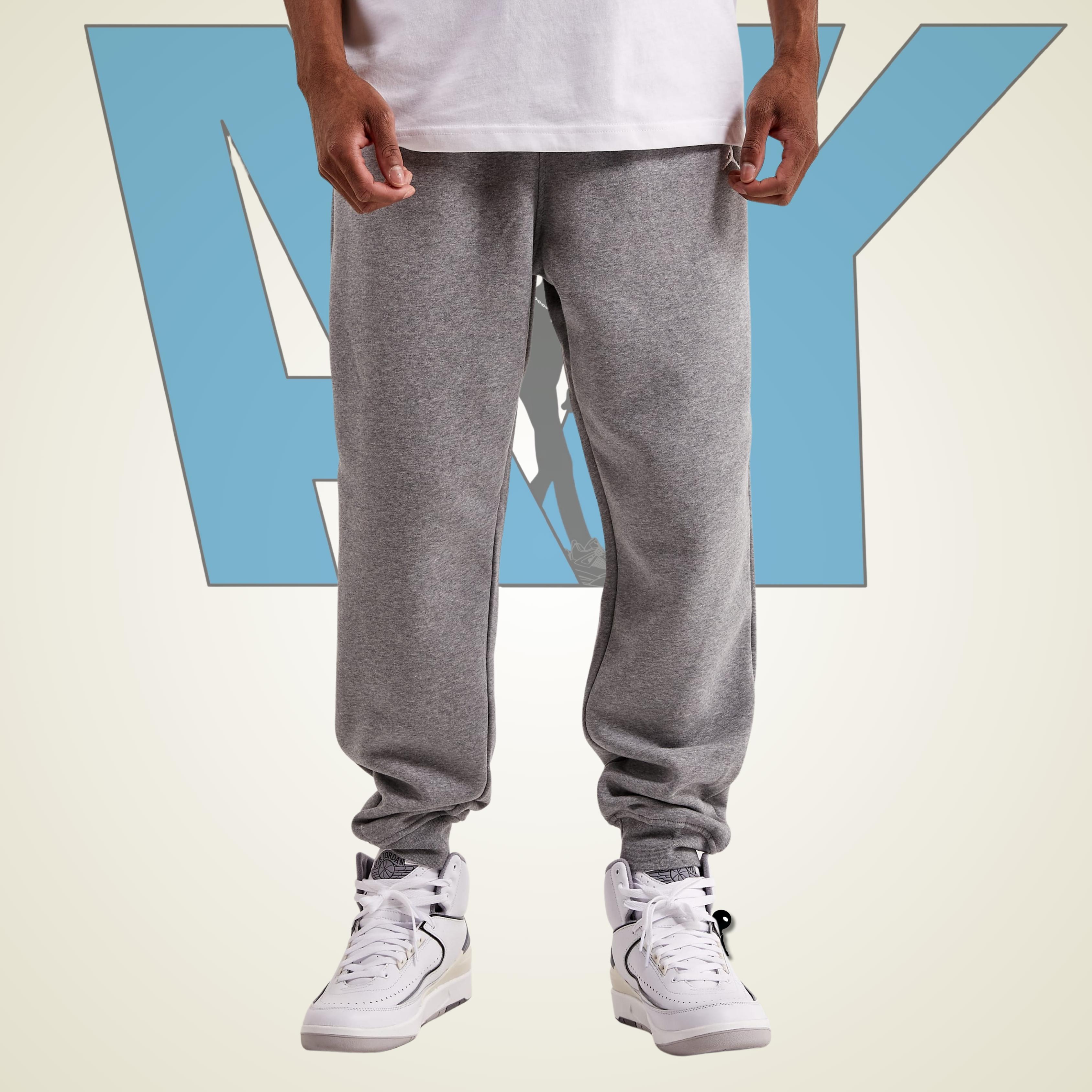 Pants Jordan Fleece Gris
