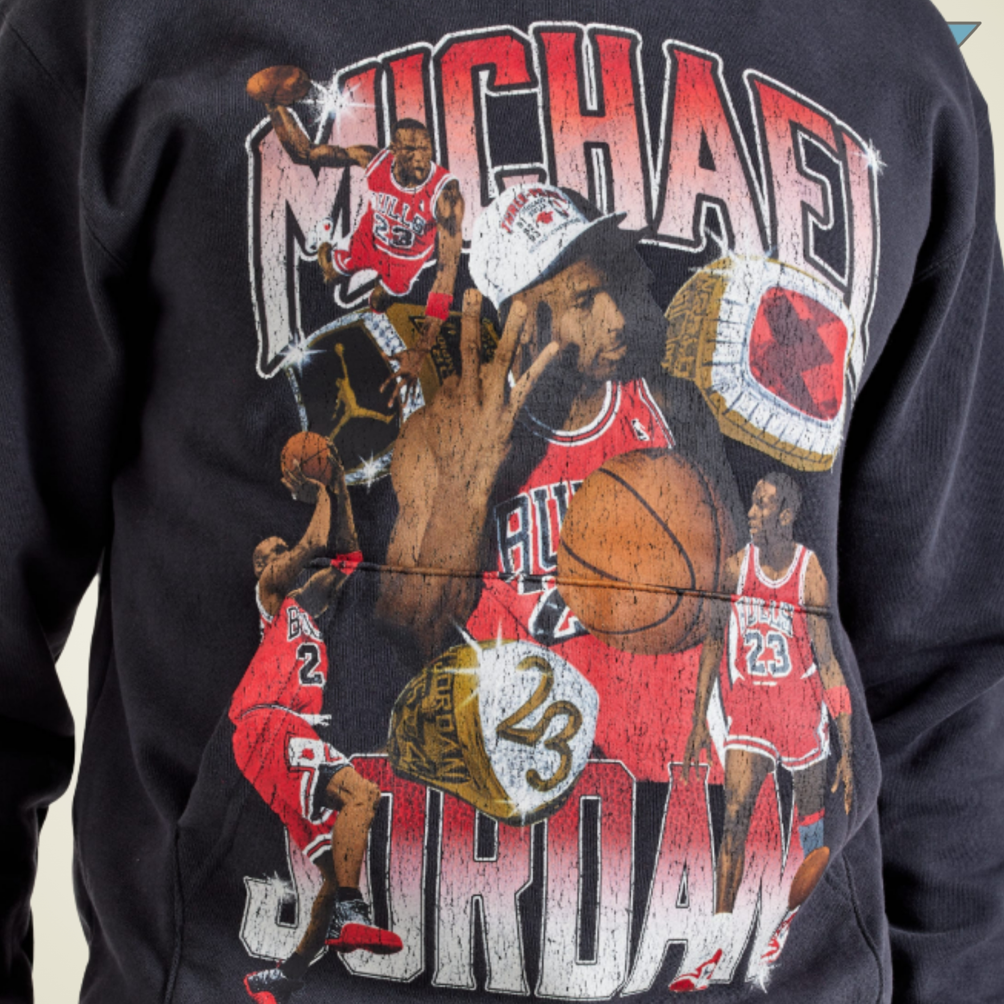 Hoodie Jordan Flight 3 anillos