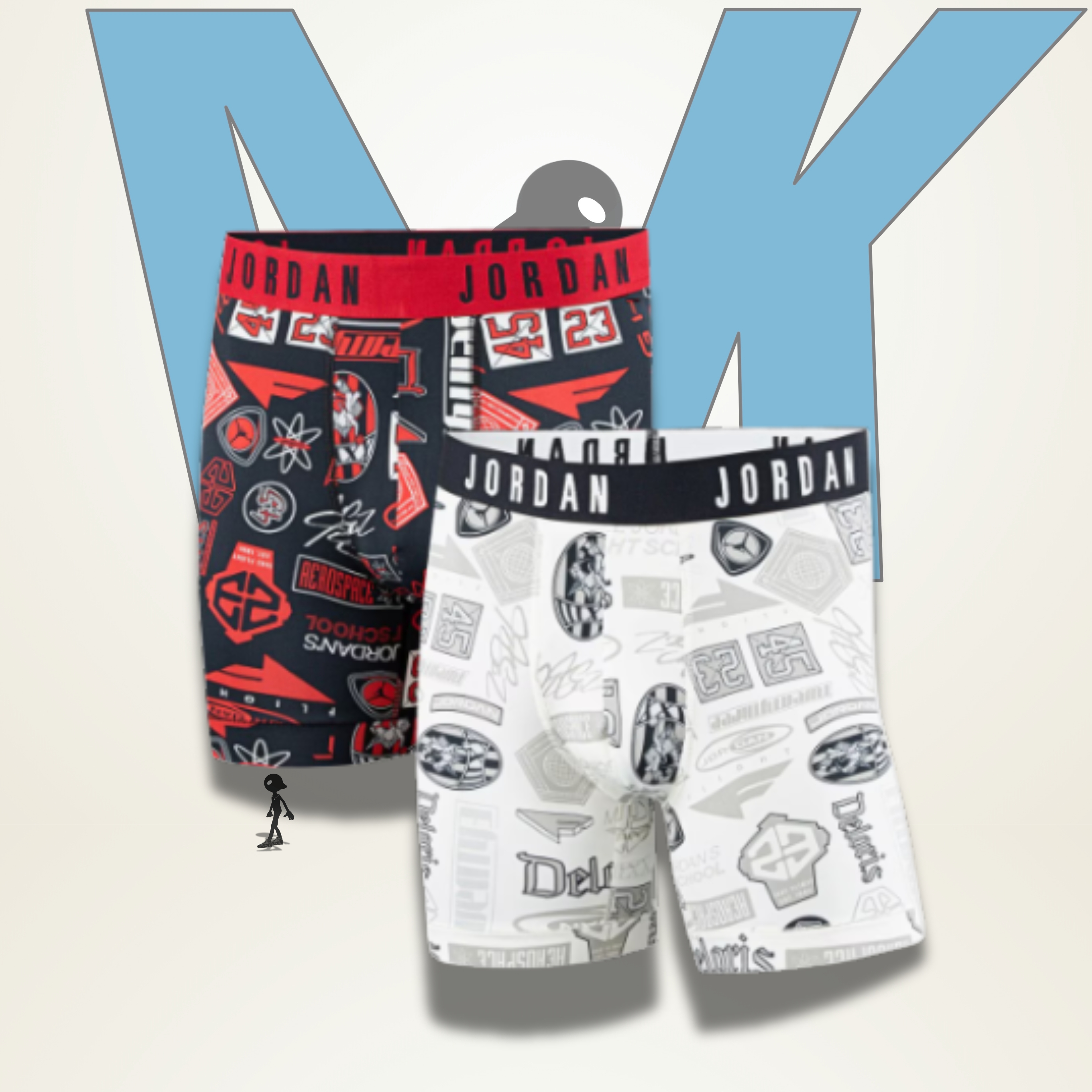 Boxers Jordan (Pack 2 Piezas)