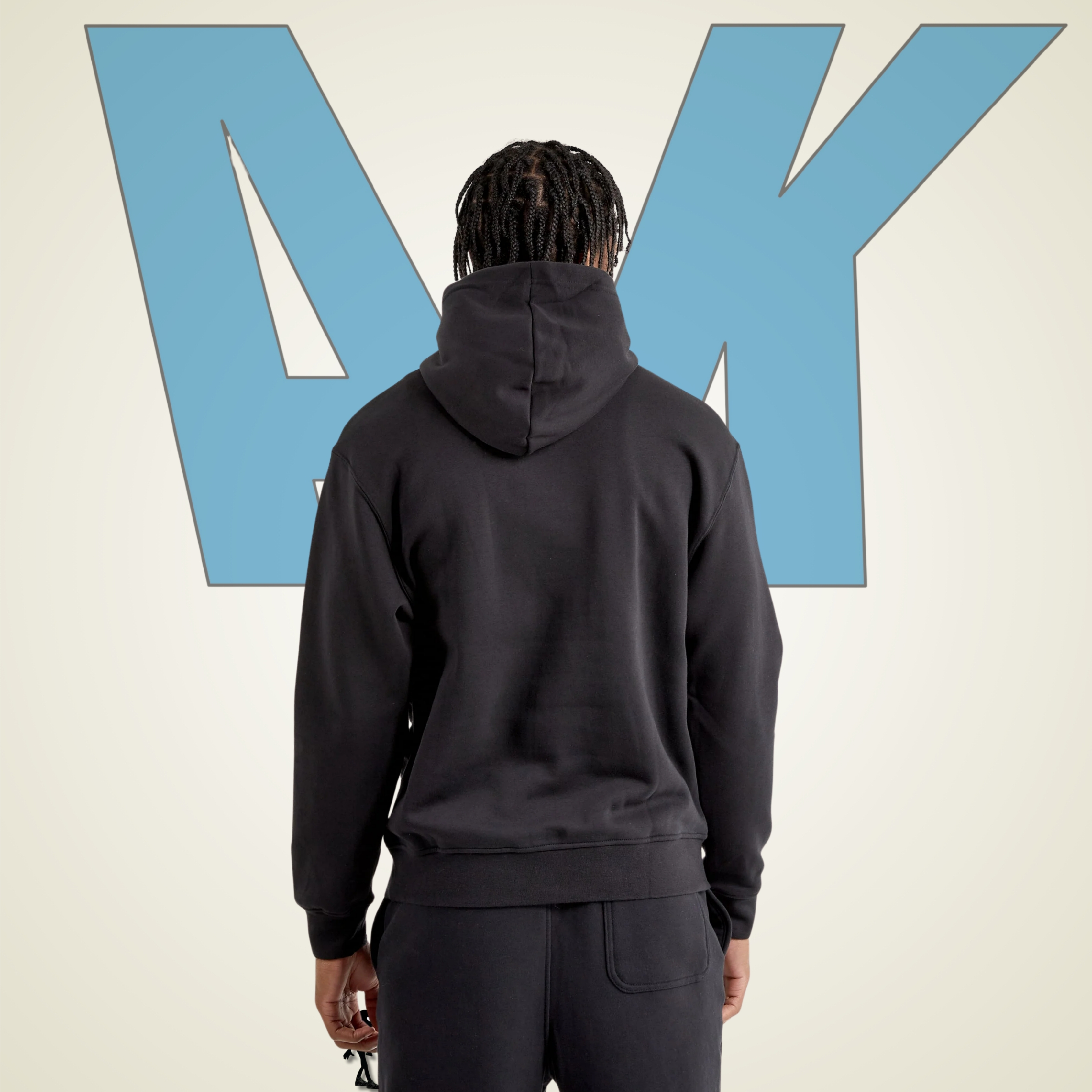 Hoodie Jordan Fleece Jumpman con contorno