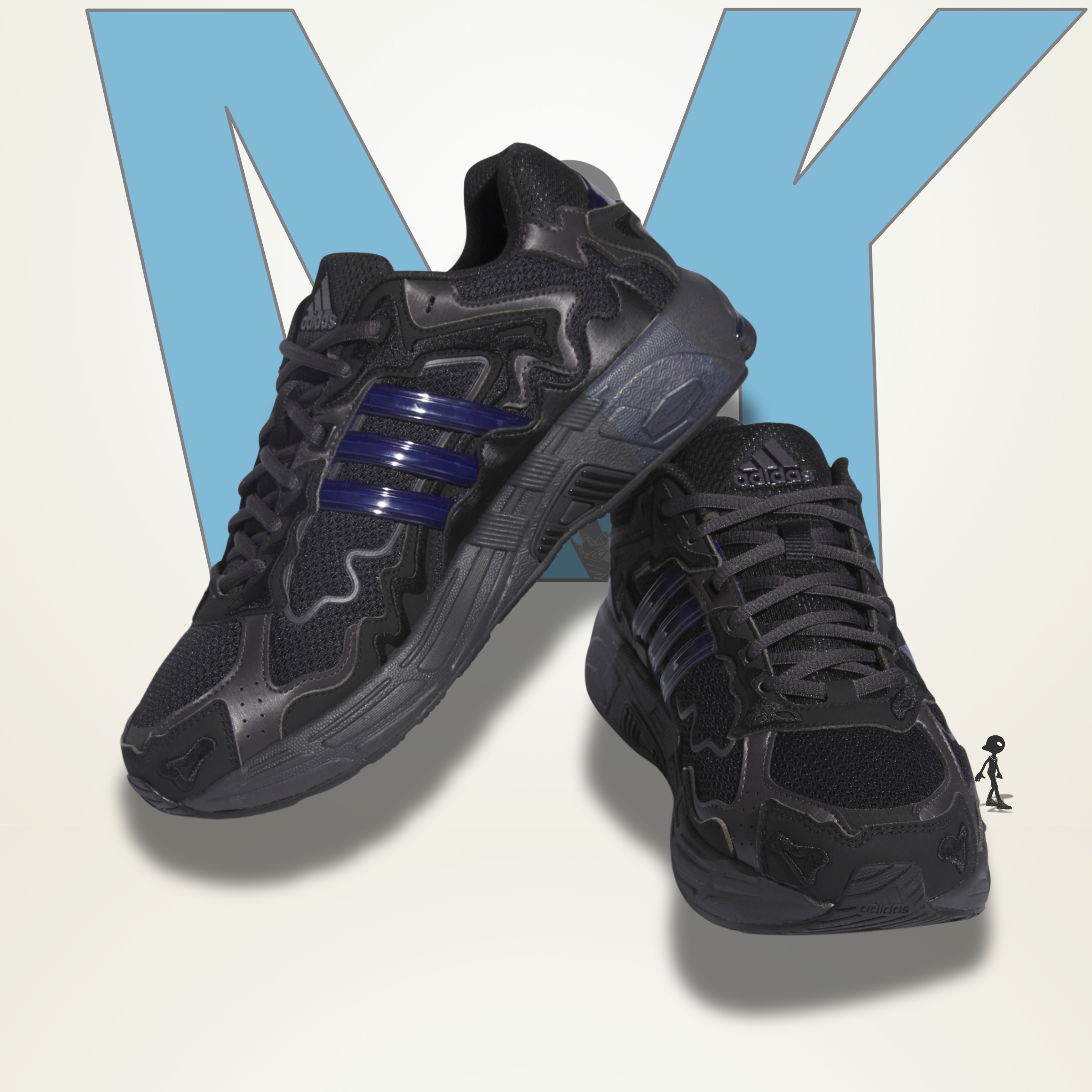 adidas Response CL Bad Bunny todo en negro