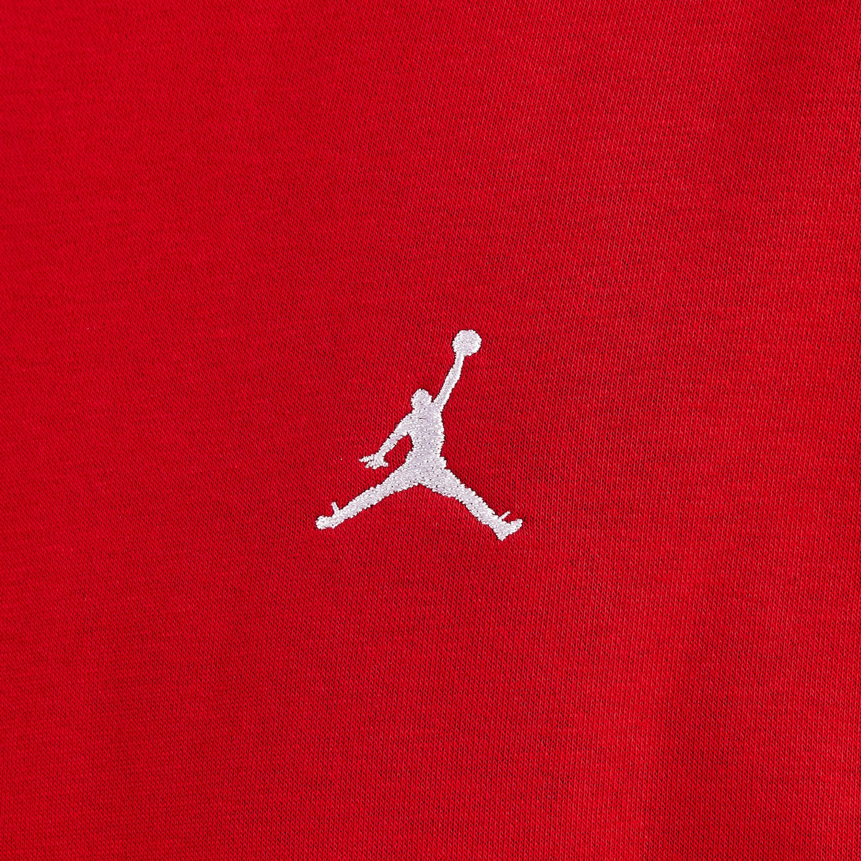 Hoodie Jordan Fleece Roja