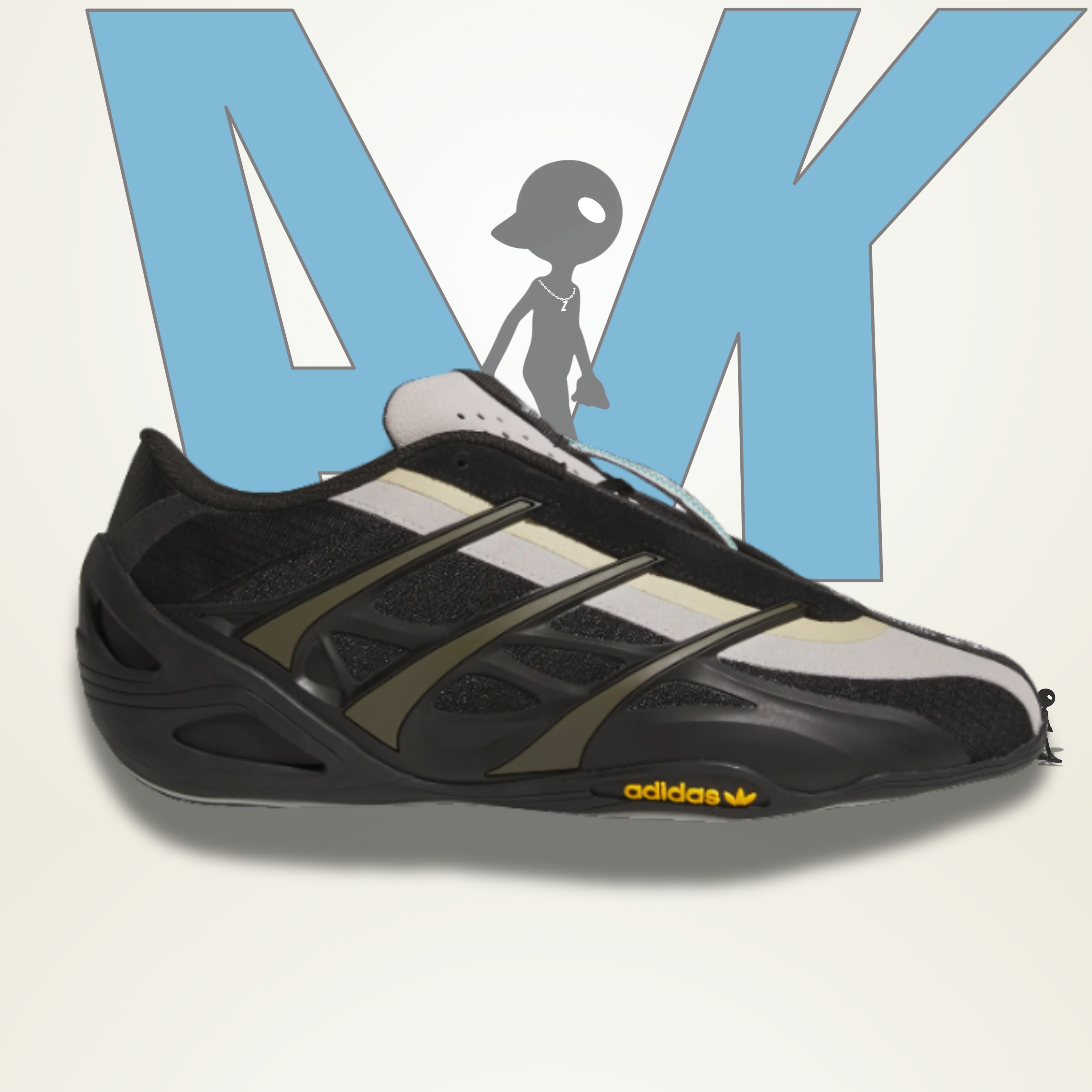 Adidas Adiracer GT Bad Bunny x Mercedes AMG Branch Sand