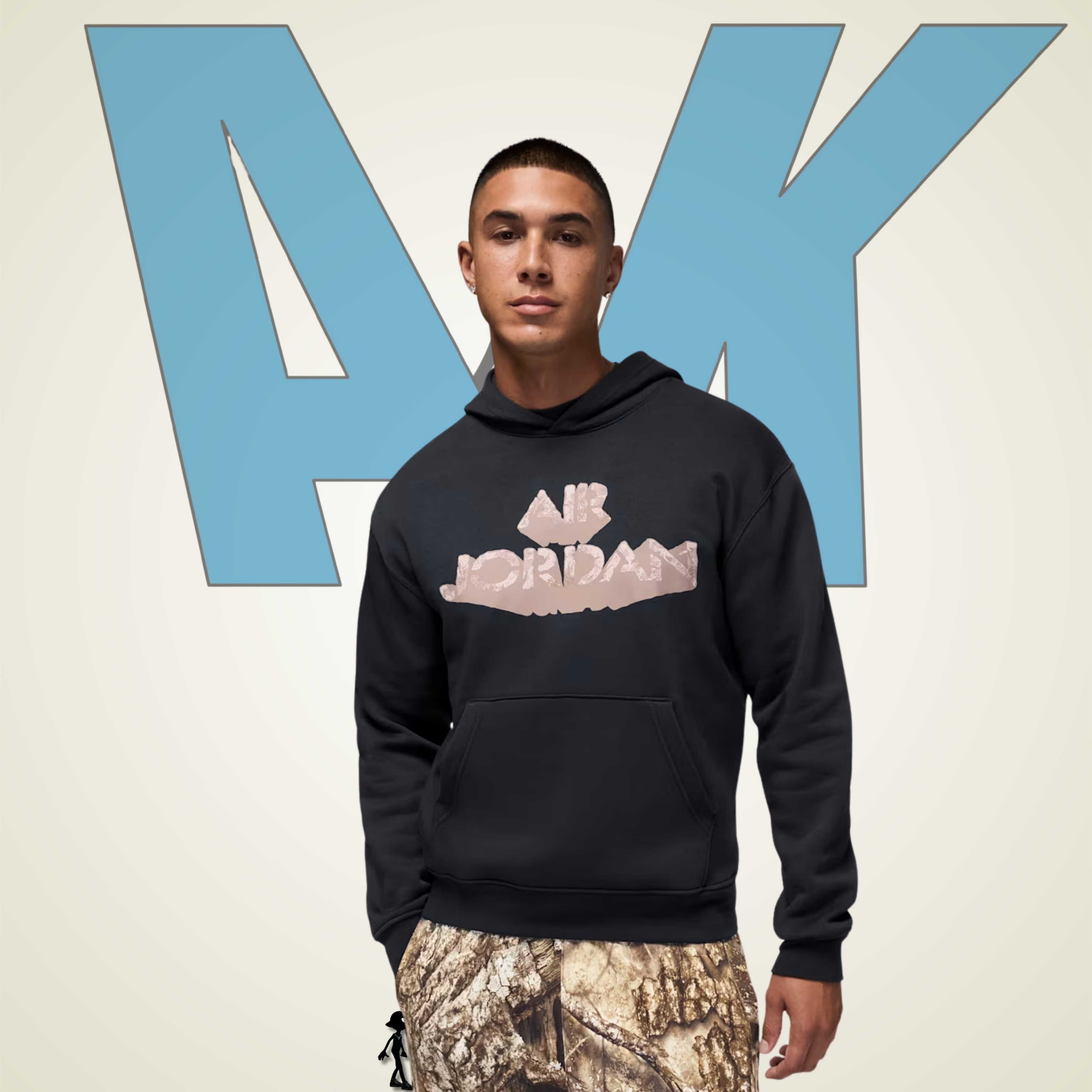 Hoodie Jordan J4 Cave Stone