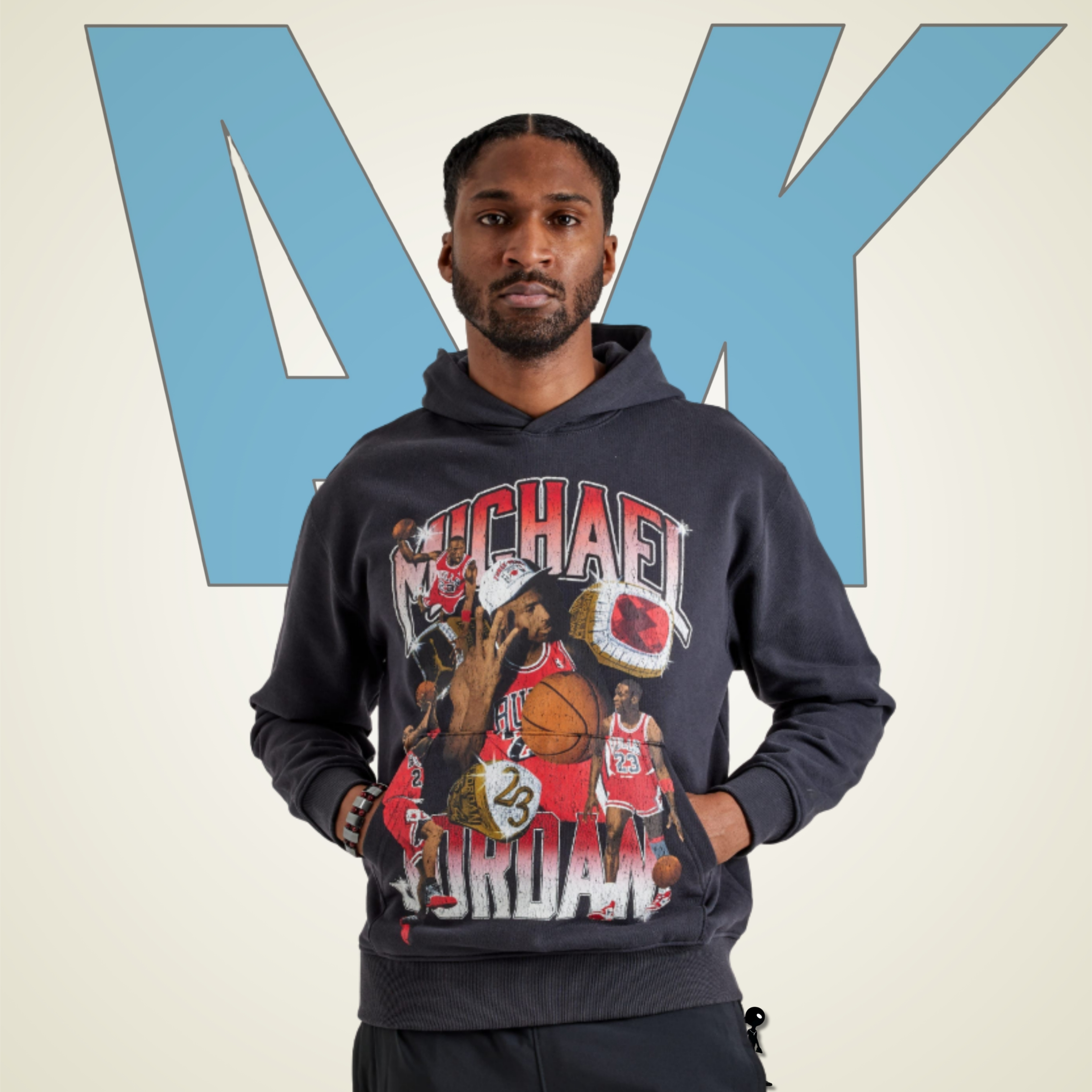 Hoodie Jordan Flight 3 anillos