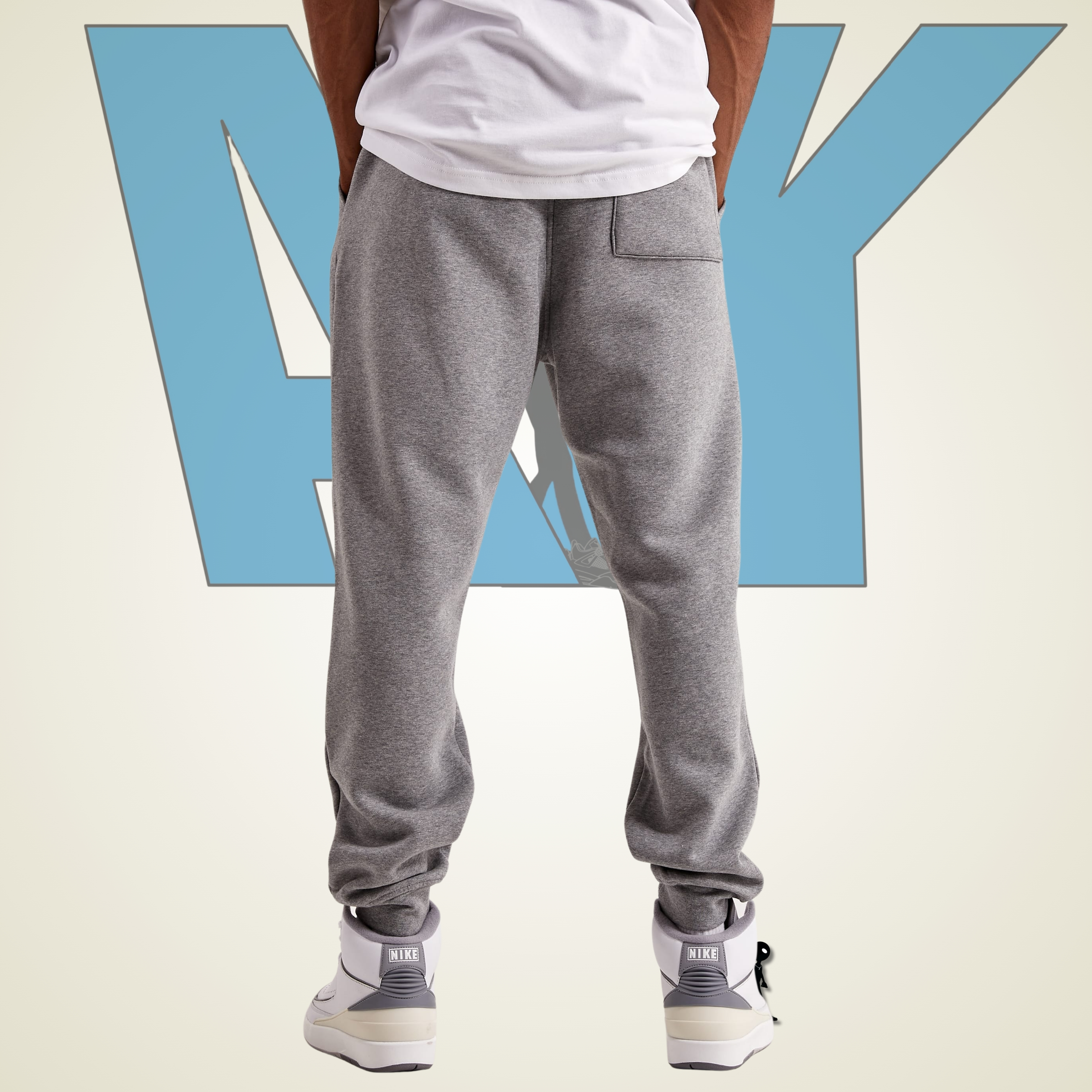 Pants Jordan Fleece Gris