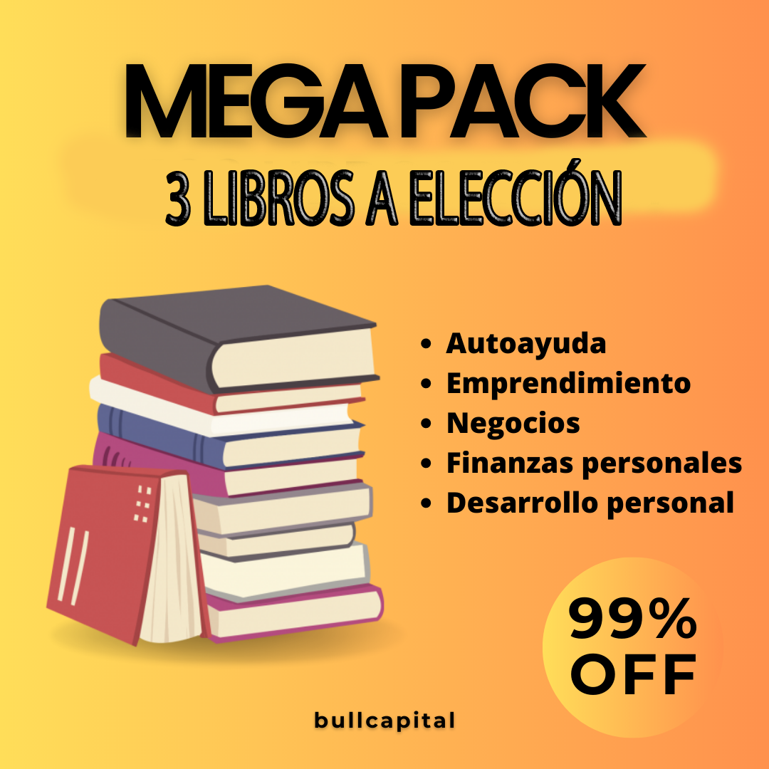 Mega Pack: 3 Libros a Elección