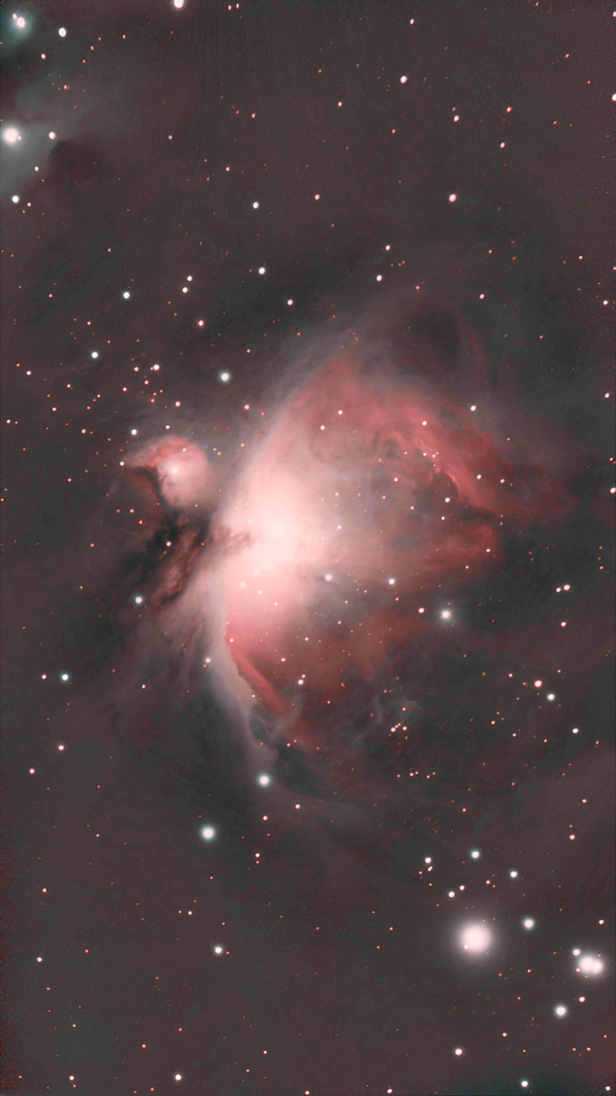Orion Nebula Print with Frame