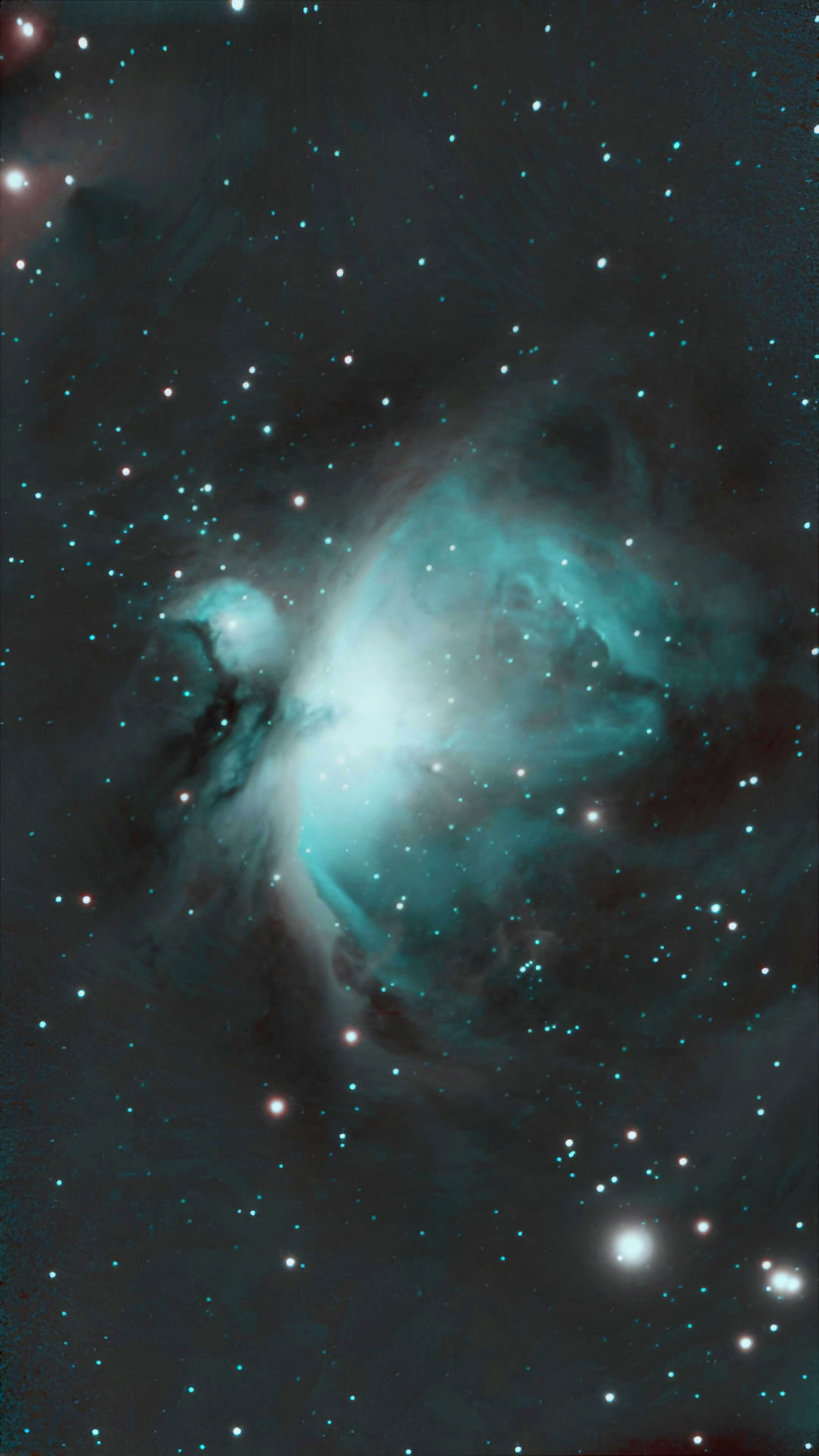 Orion Nebula Print with Frame