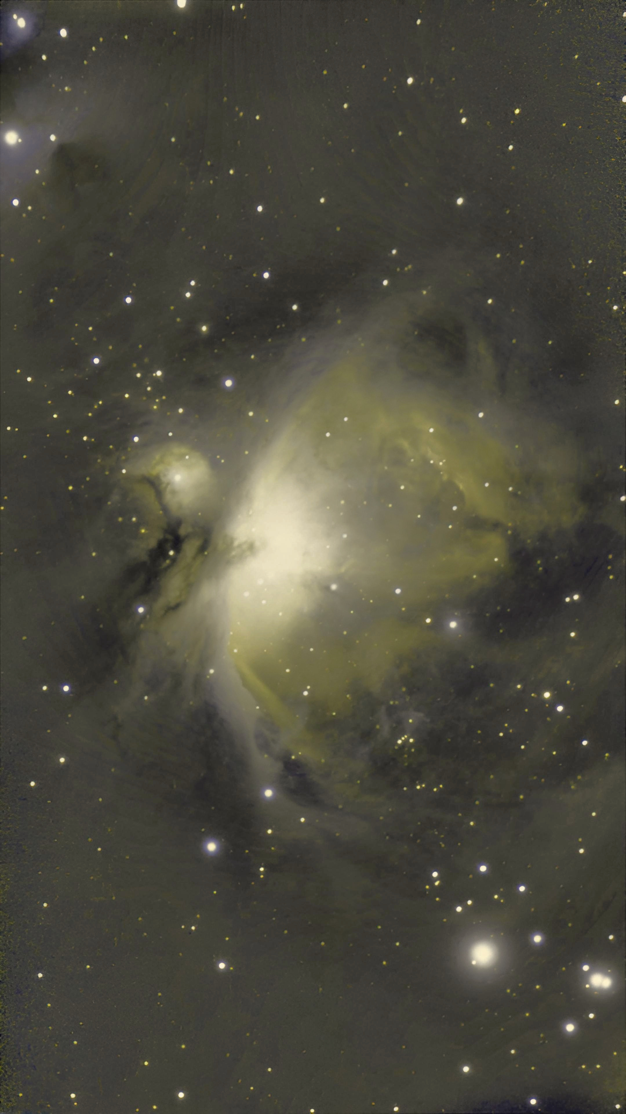 Orion Nebula Print with Frame