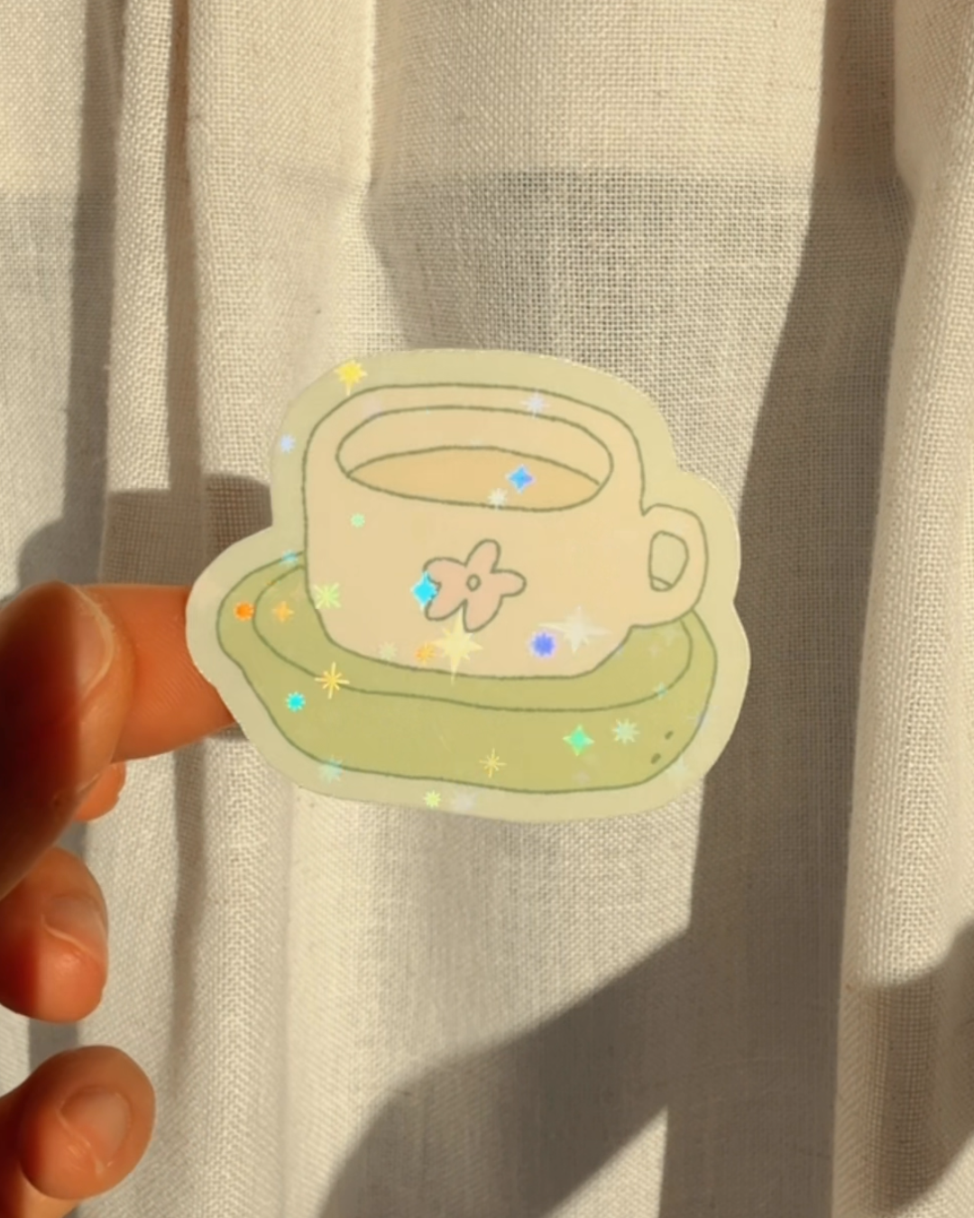 A6 Tea Time Sticker Sheet