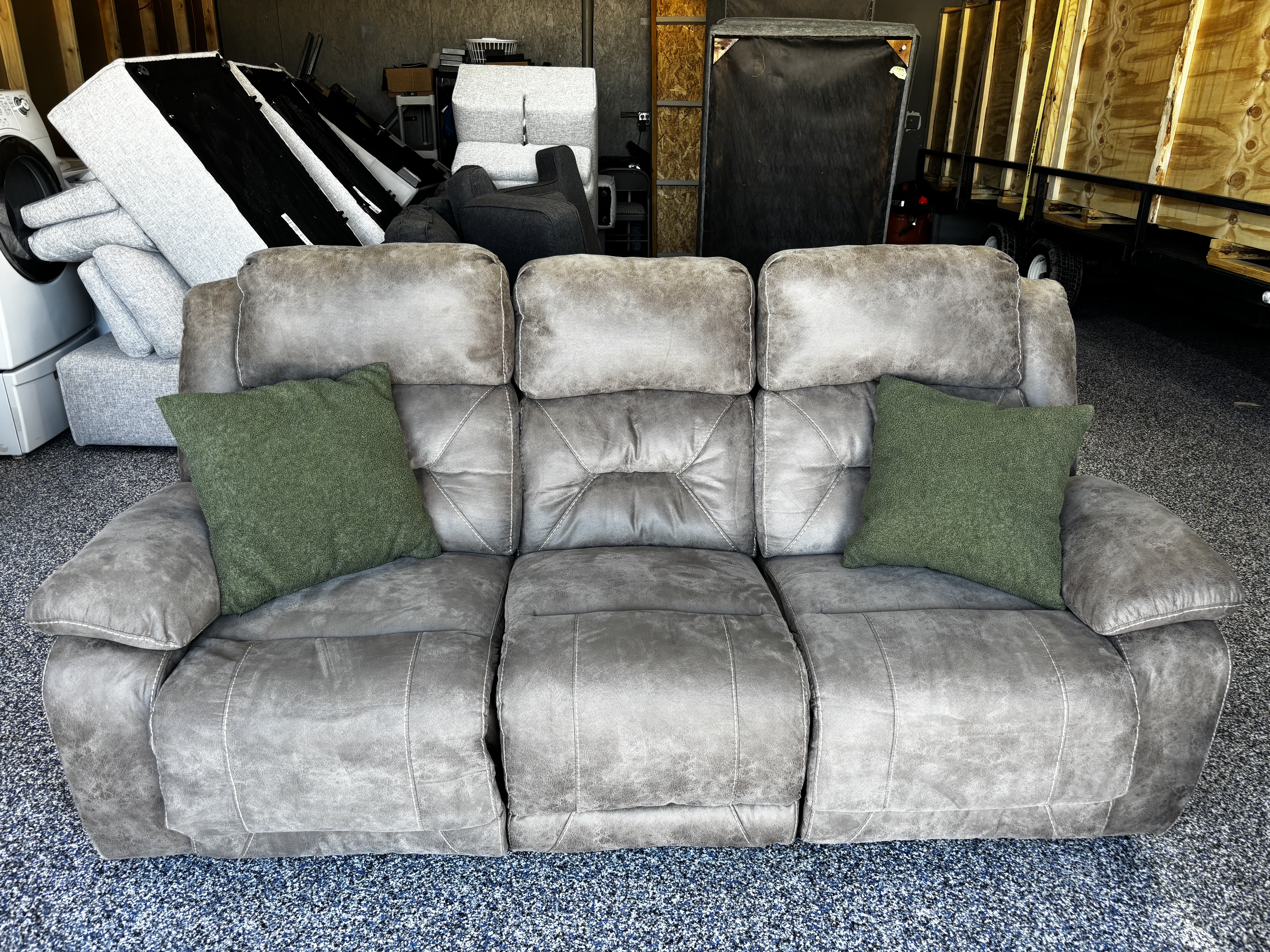 Double Reclining Sofa