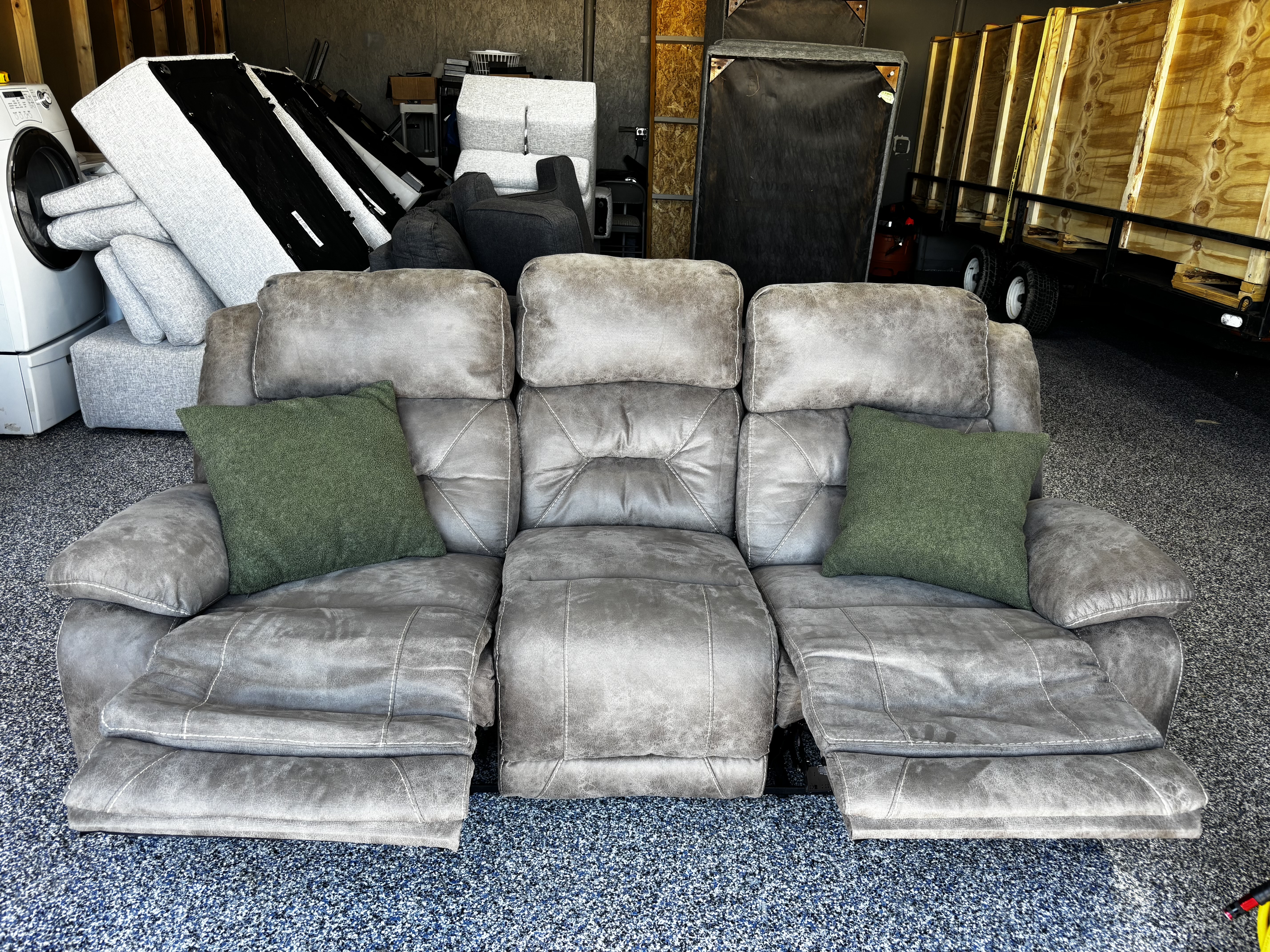 Double Reclining Sofa