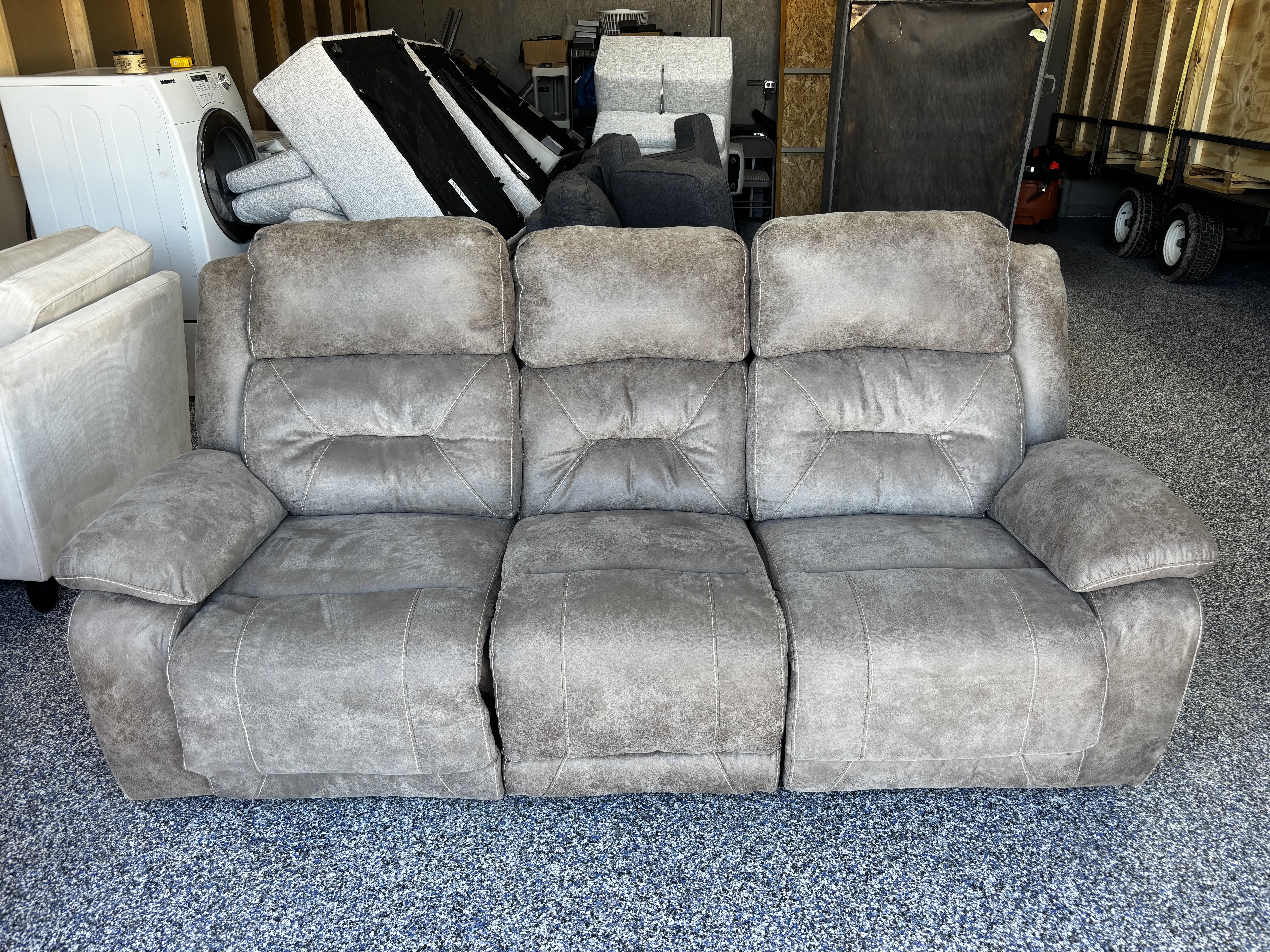 Double Reclining Sofa