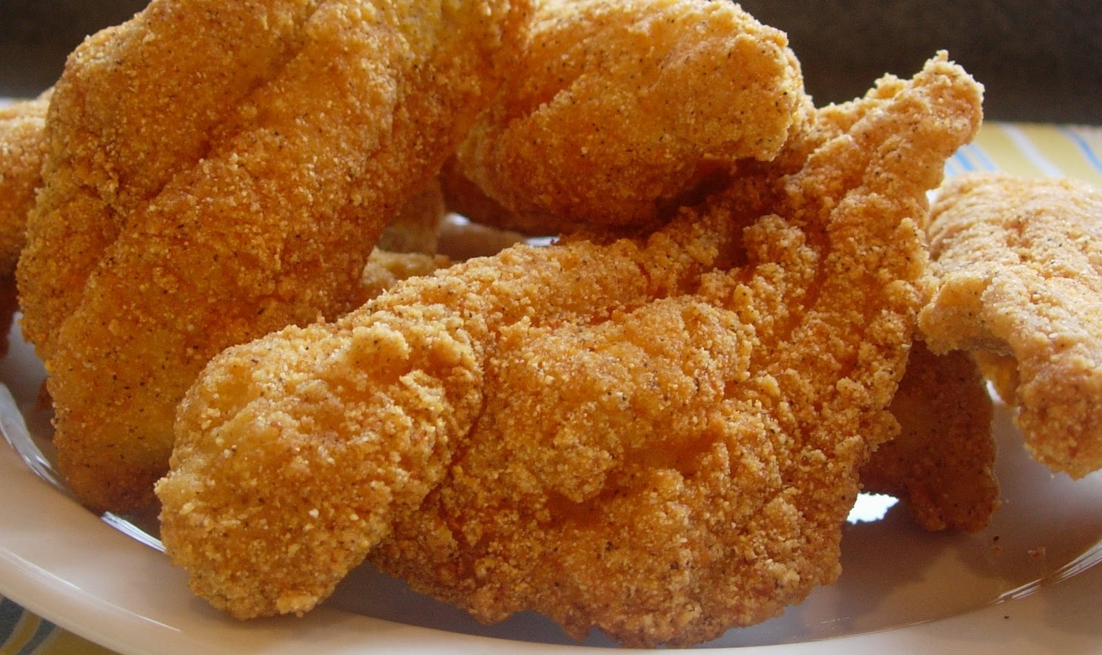 Fried Red Snapper Fillets 2 w/ 2-sides 