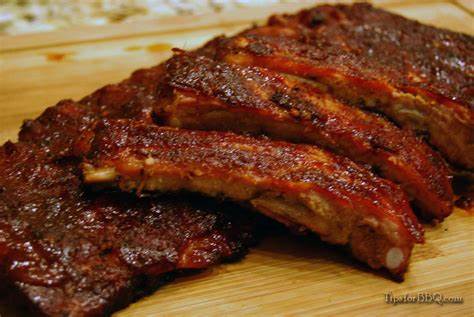 BBQ Rib 5 Slow Cooked Rib Bones w/ 2-sides 