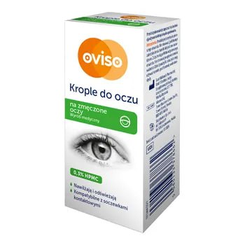 Oviso, krople do oczu, na zmęczone oczy