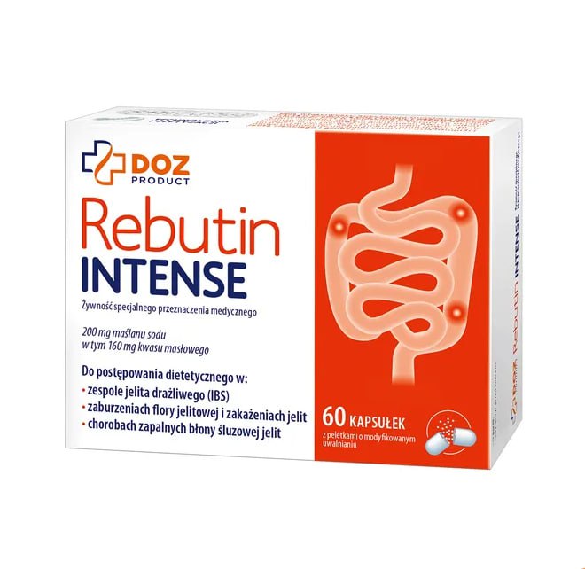 DOZ PRODUCT Rebutin INTENSE, kapsułki, 60 szt.