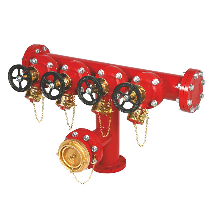 Fire Department Connection (FDC) Manifold