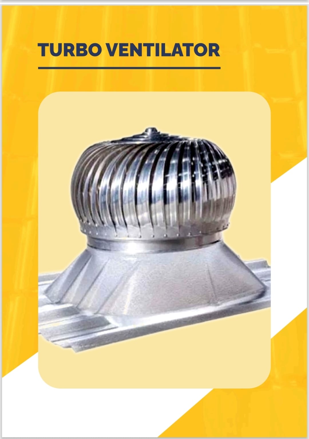 Roof ventilator  system