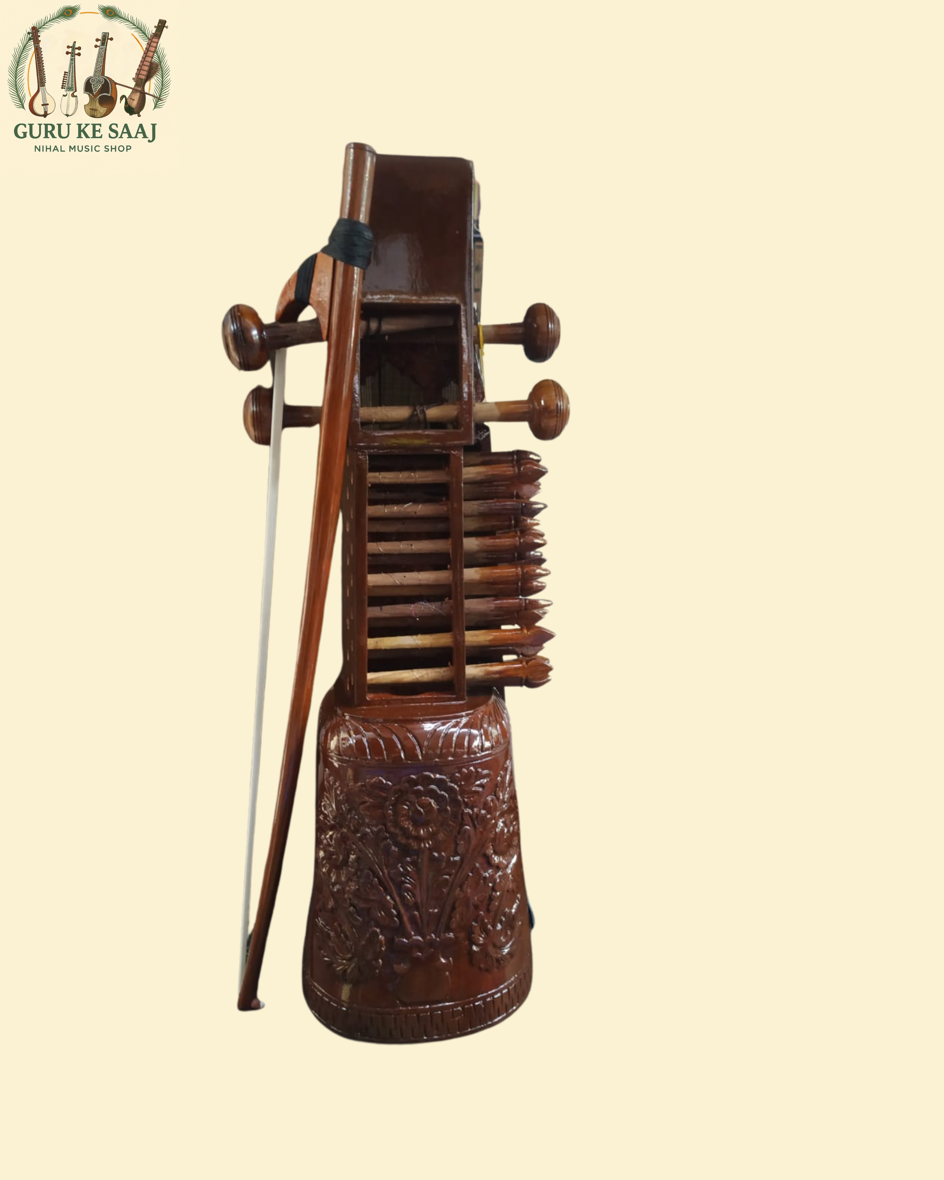 Sarangi - Premium (With Floral Designer Kadhayi/Embossing)