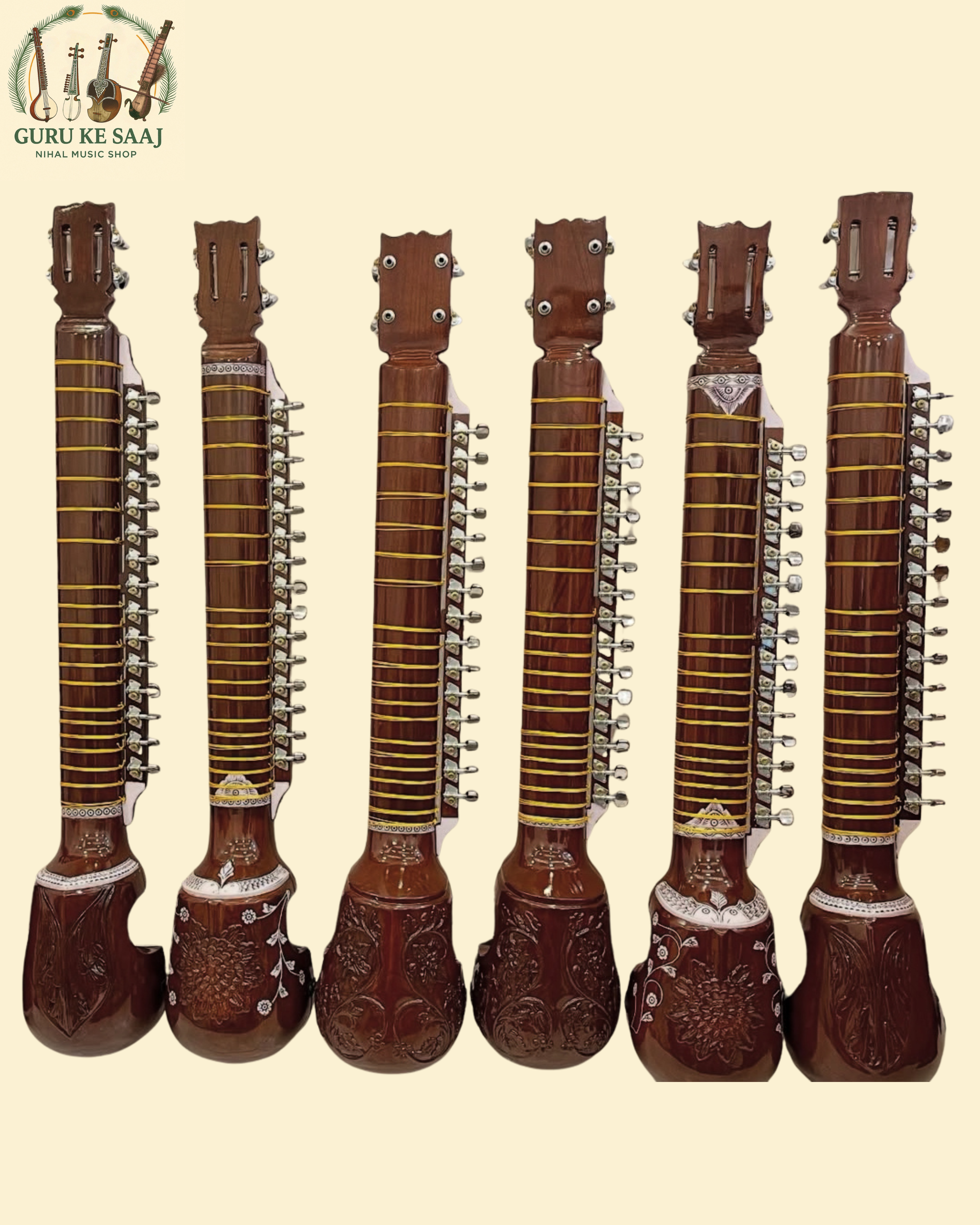 Esraj - Premium (With Very Fine Designer Embossing) 