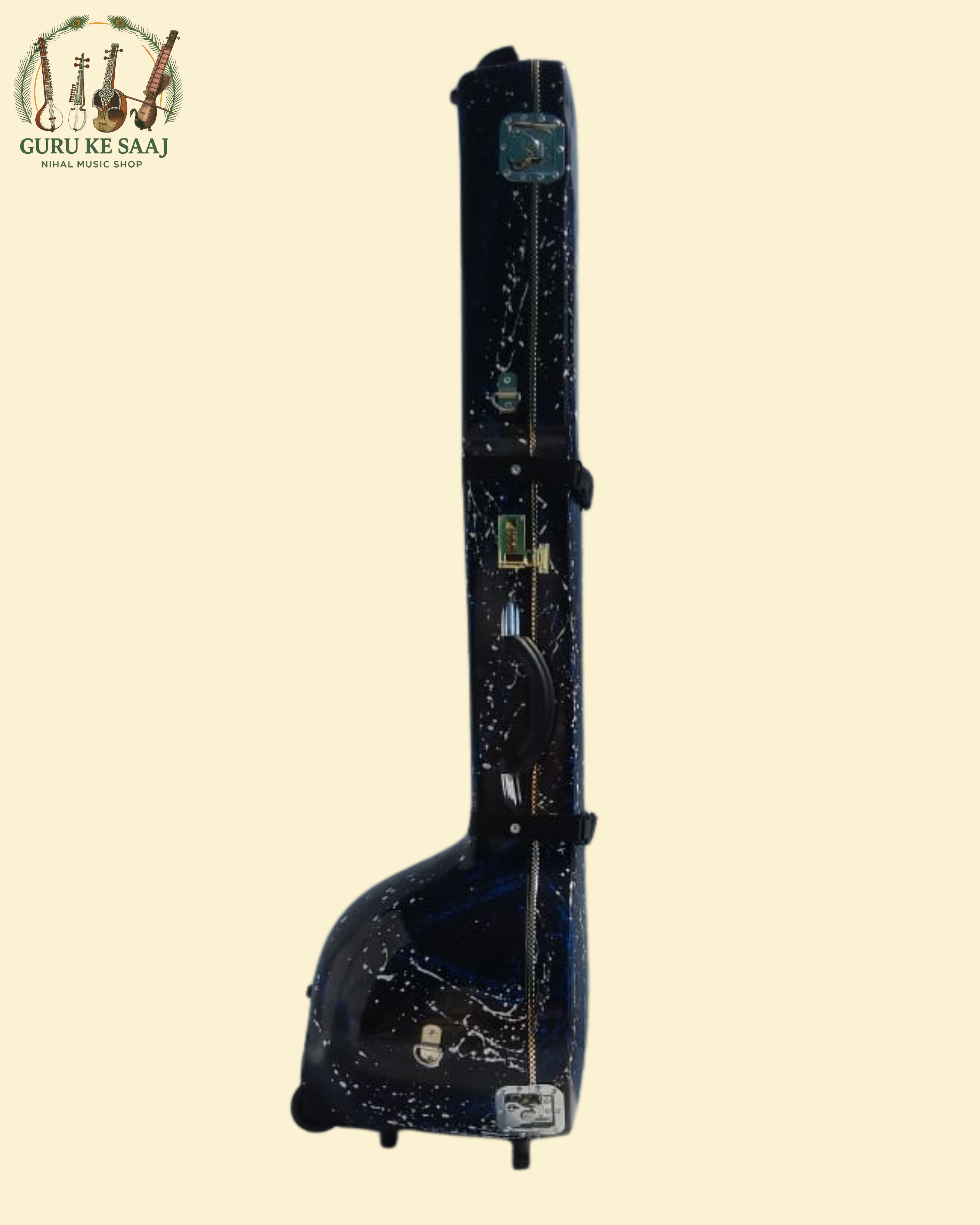 Premium Fibre Case for String Instruments (Sitar, Tanpura, Taus, Saranda, Dilruba, Rabab, Sarangi, etc)